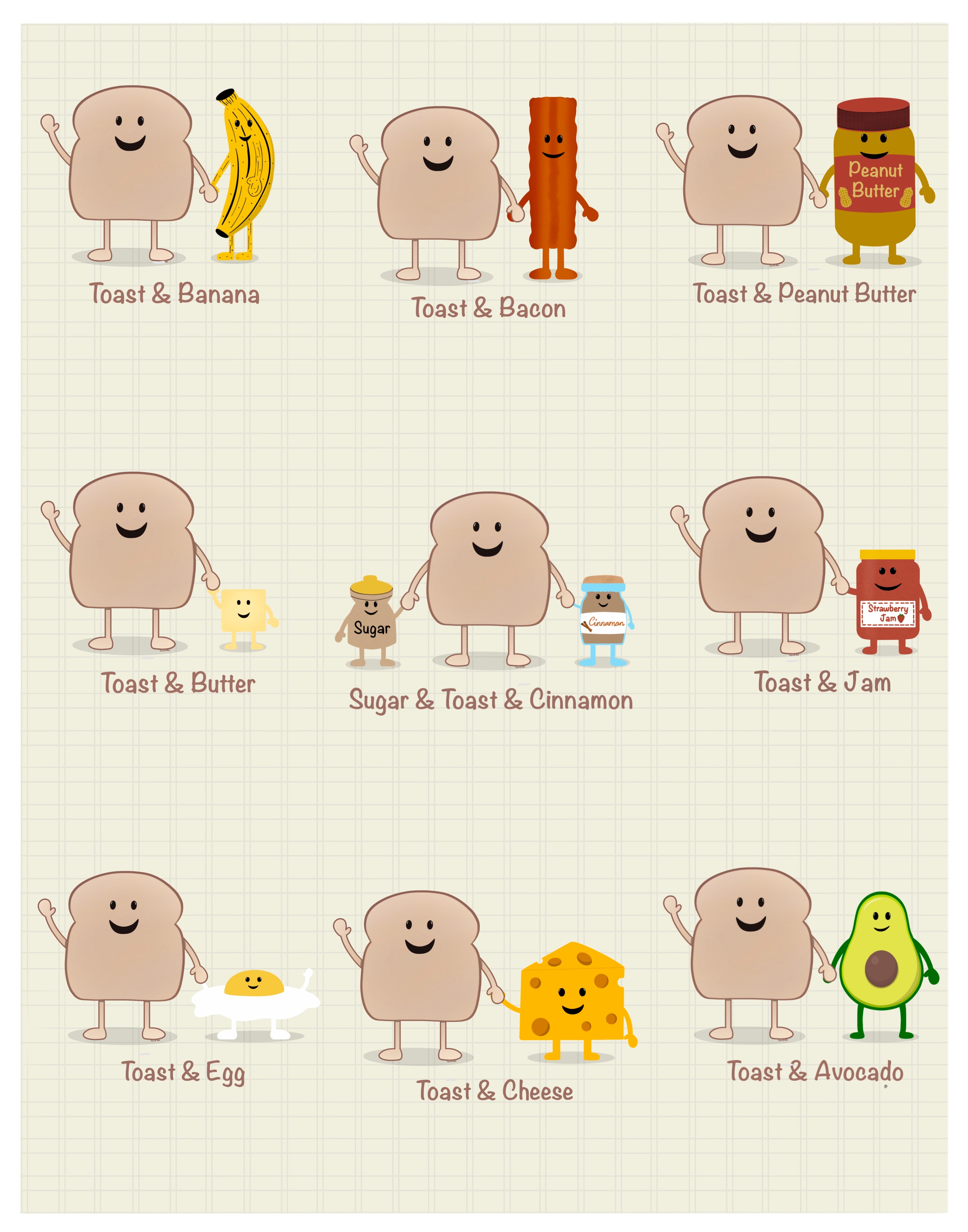 Toast Buddy Prints