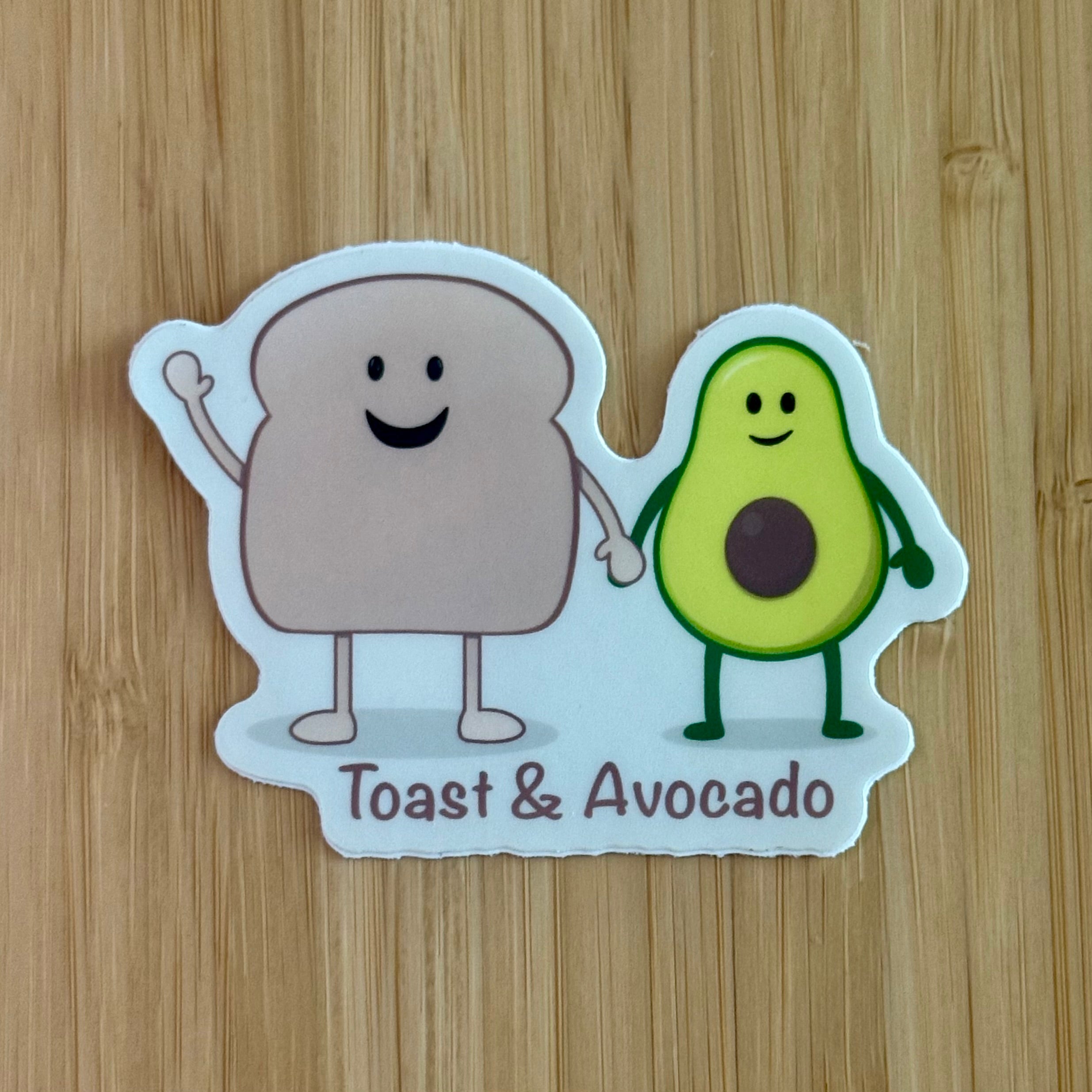 Avocado & Toast Sticker