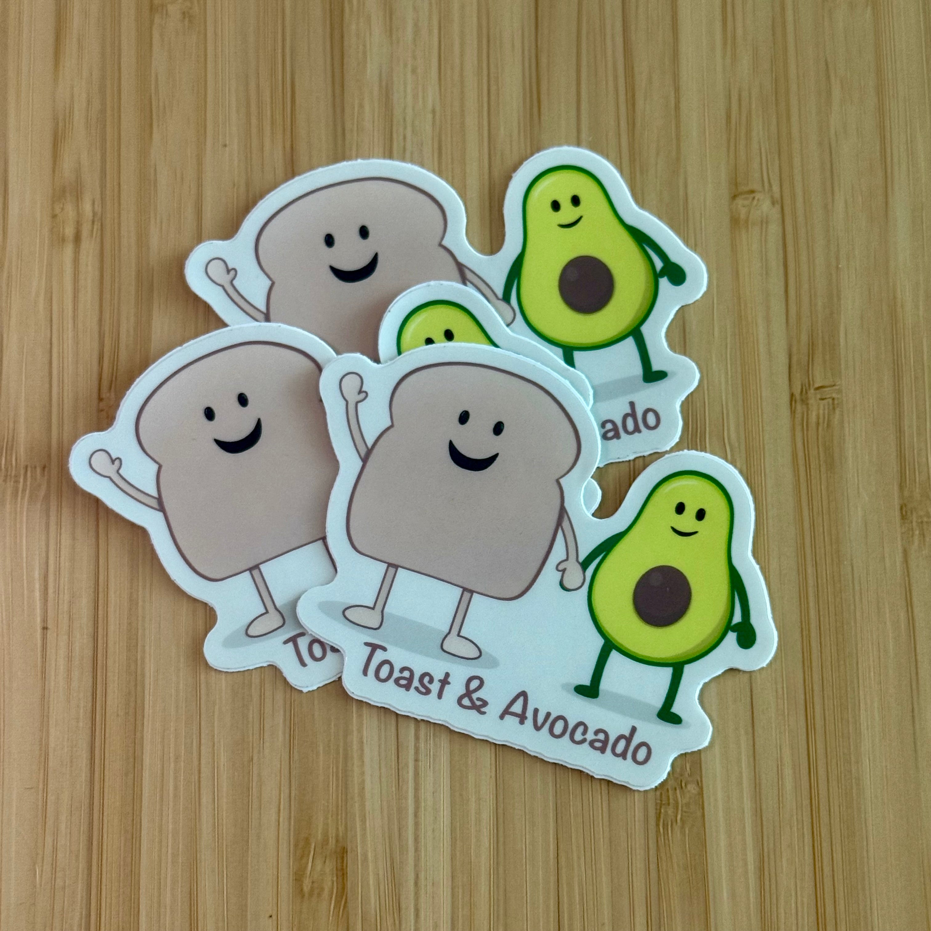 Avocado & Toast Sticker