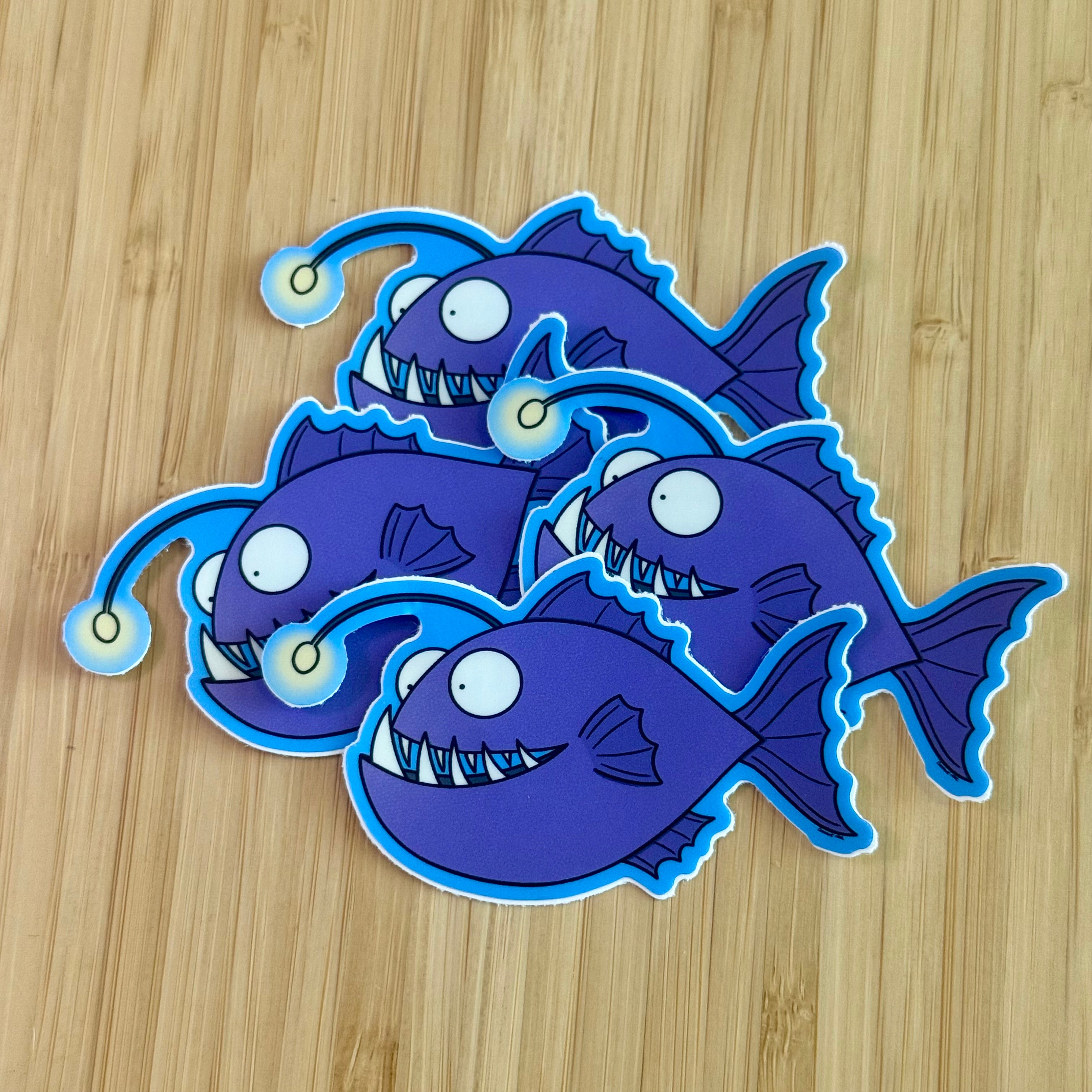 Anglerfish Sticker