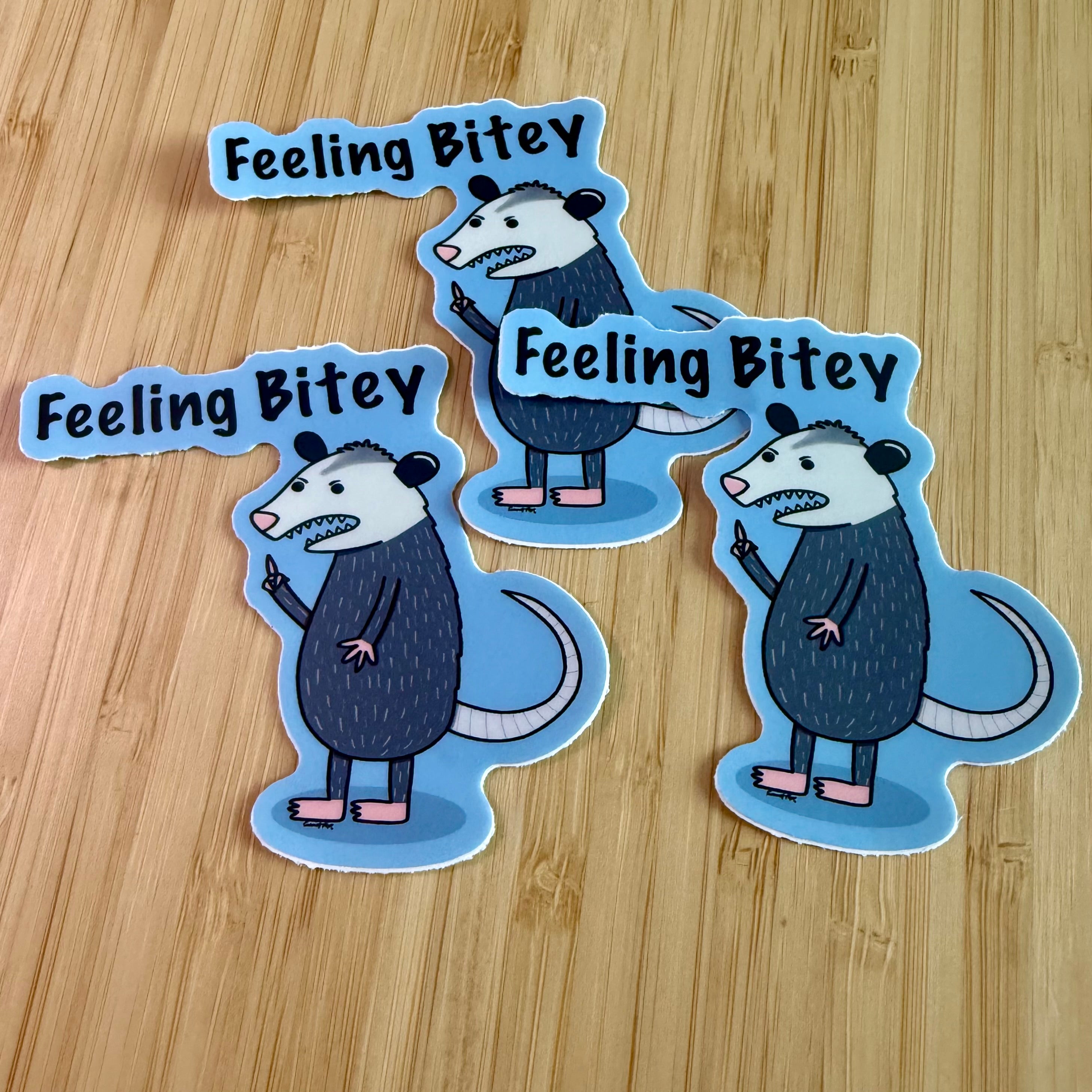 Feeling Bitey Opossum