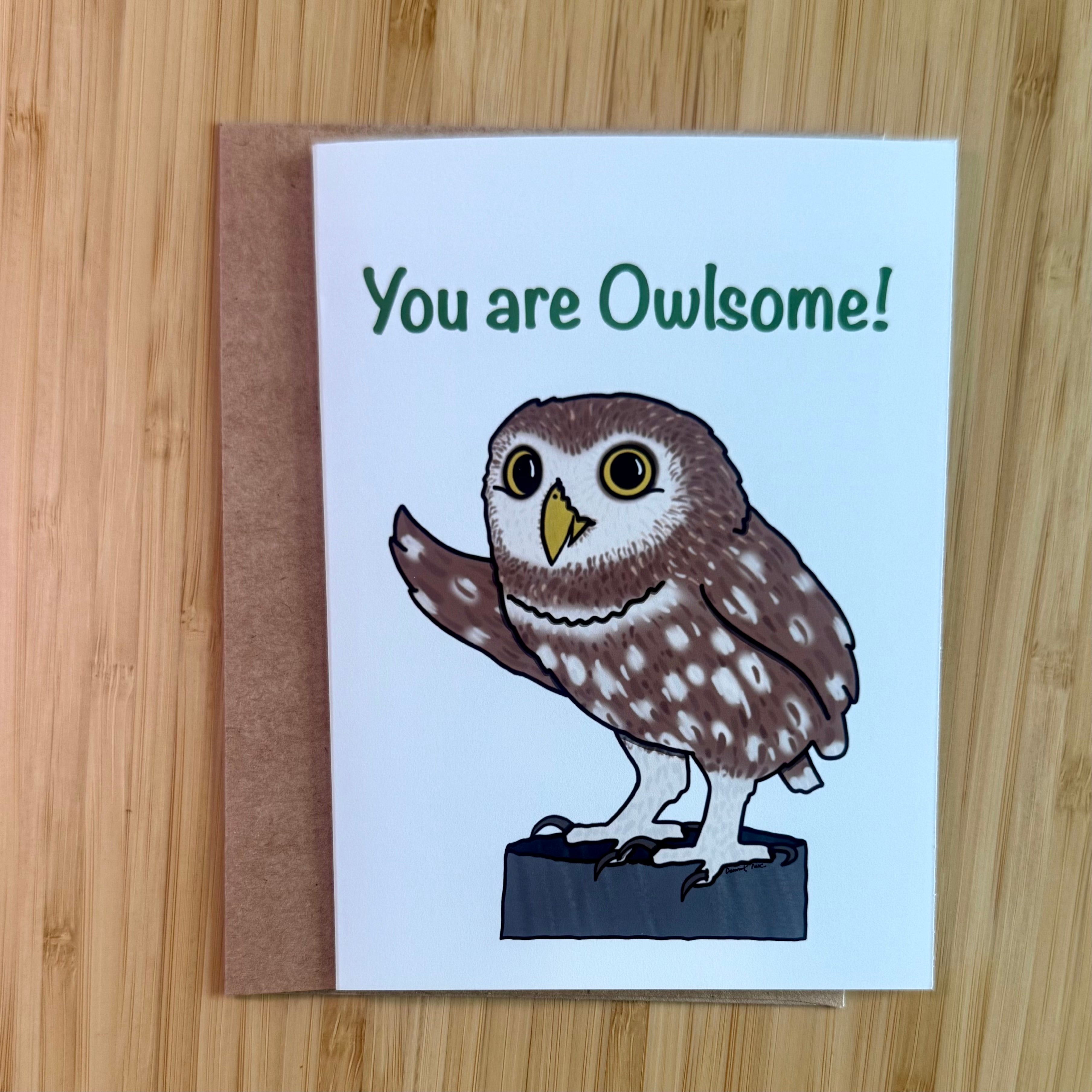 Owlsome Card
