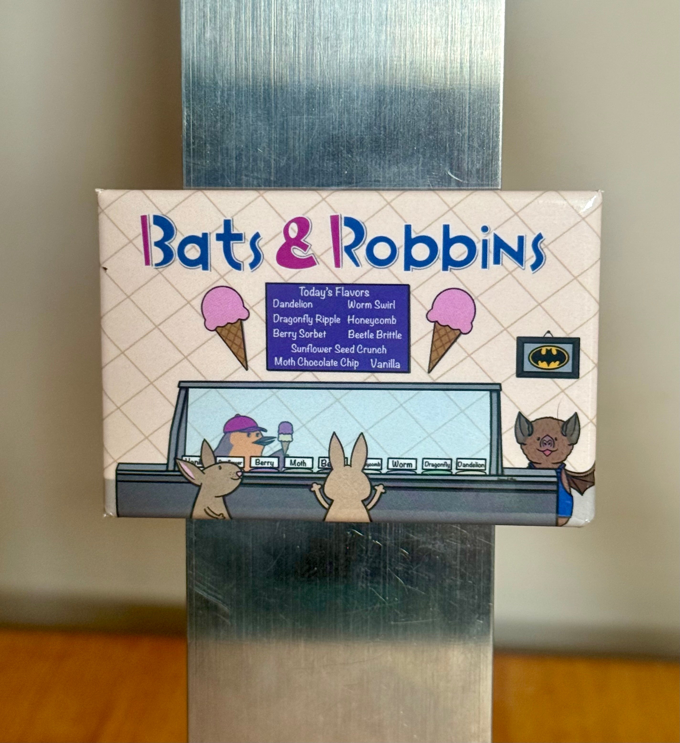 Bats and Robins Magnet