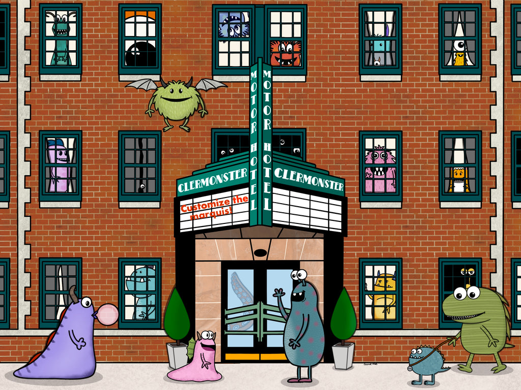 Custom Woofle House or Clermonster Hotel