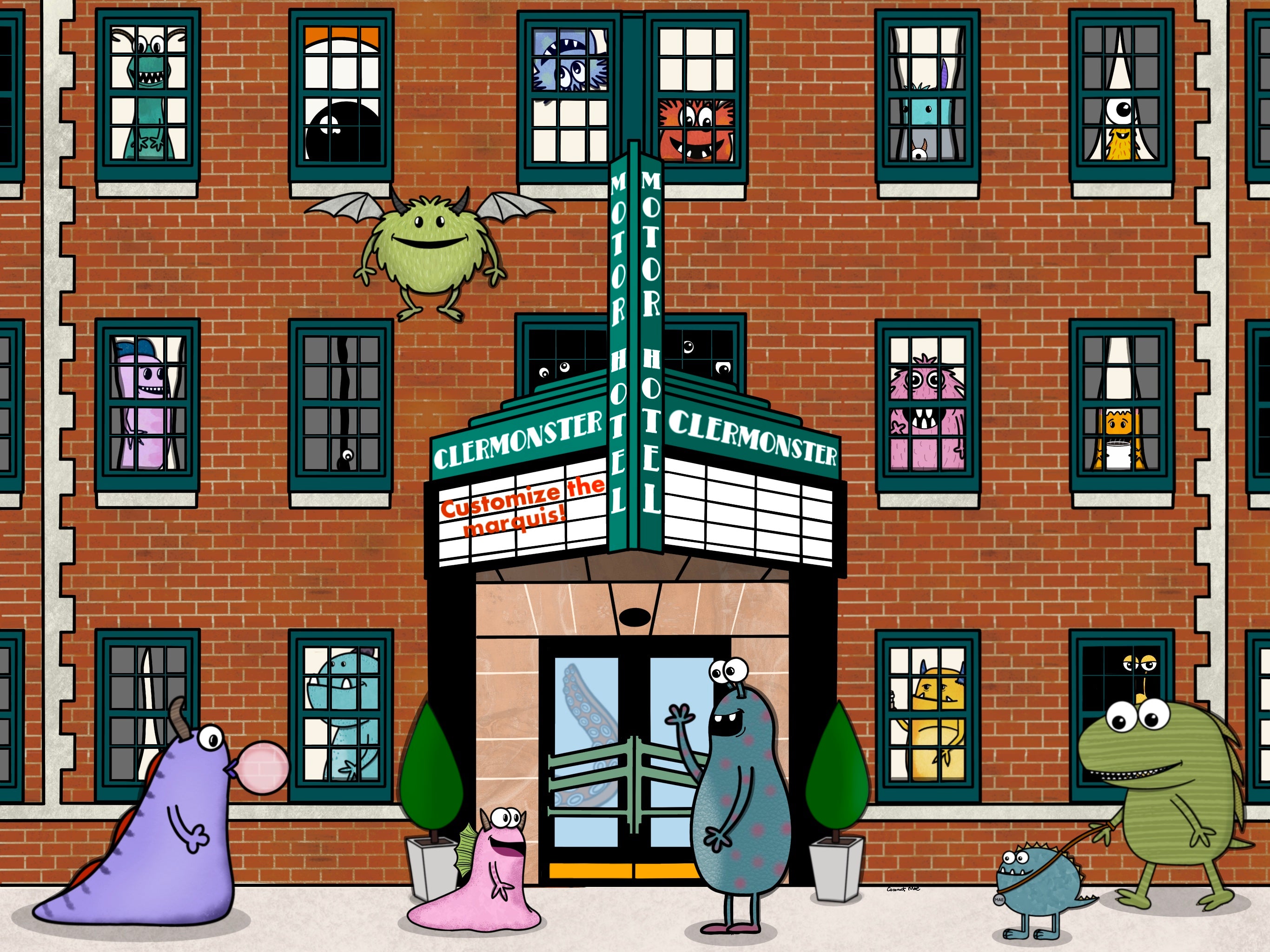 Custom Woofle House or Clermonster Hotel