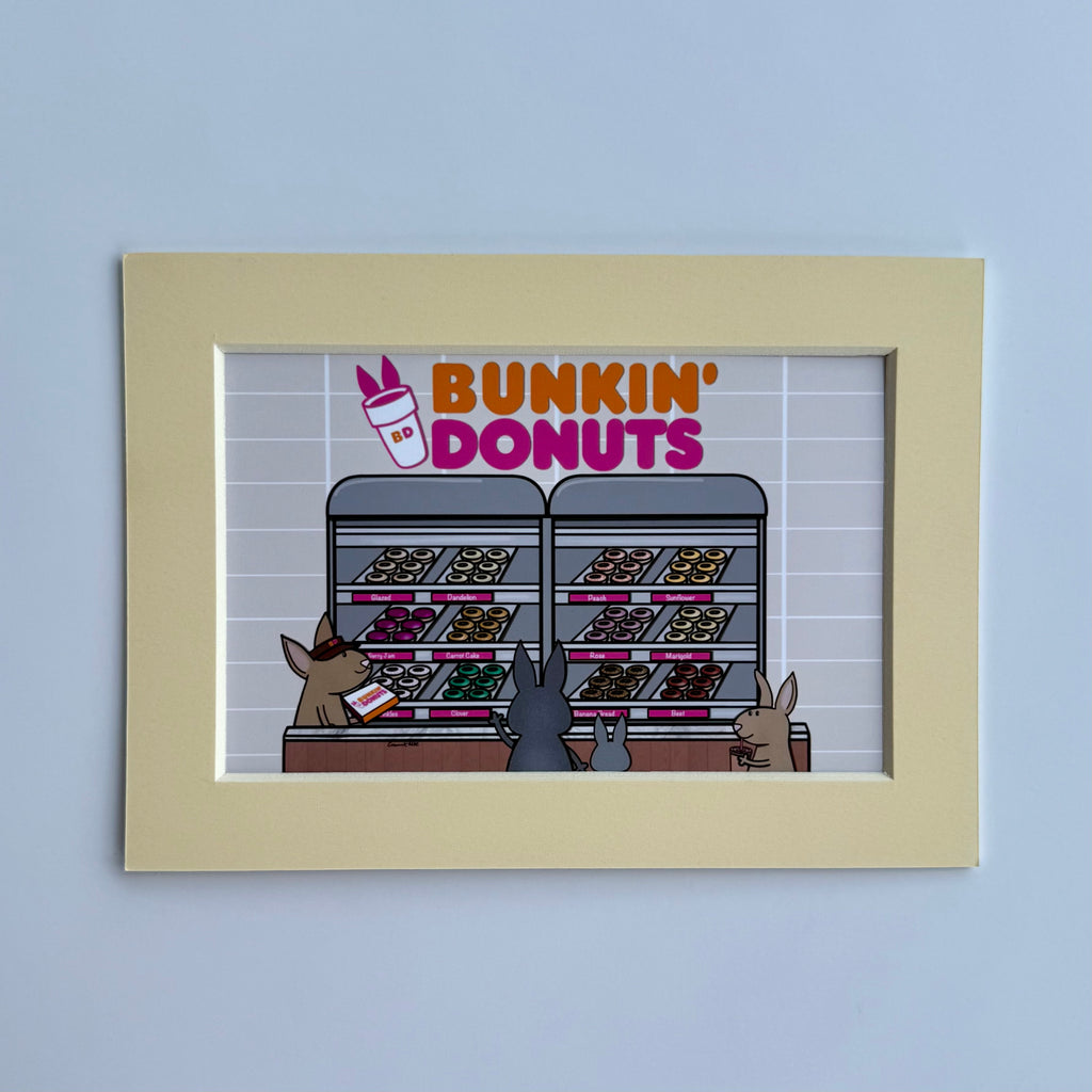 Mini Matted Bunkins Print