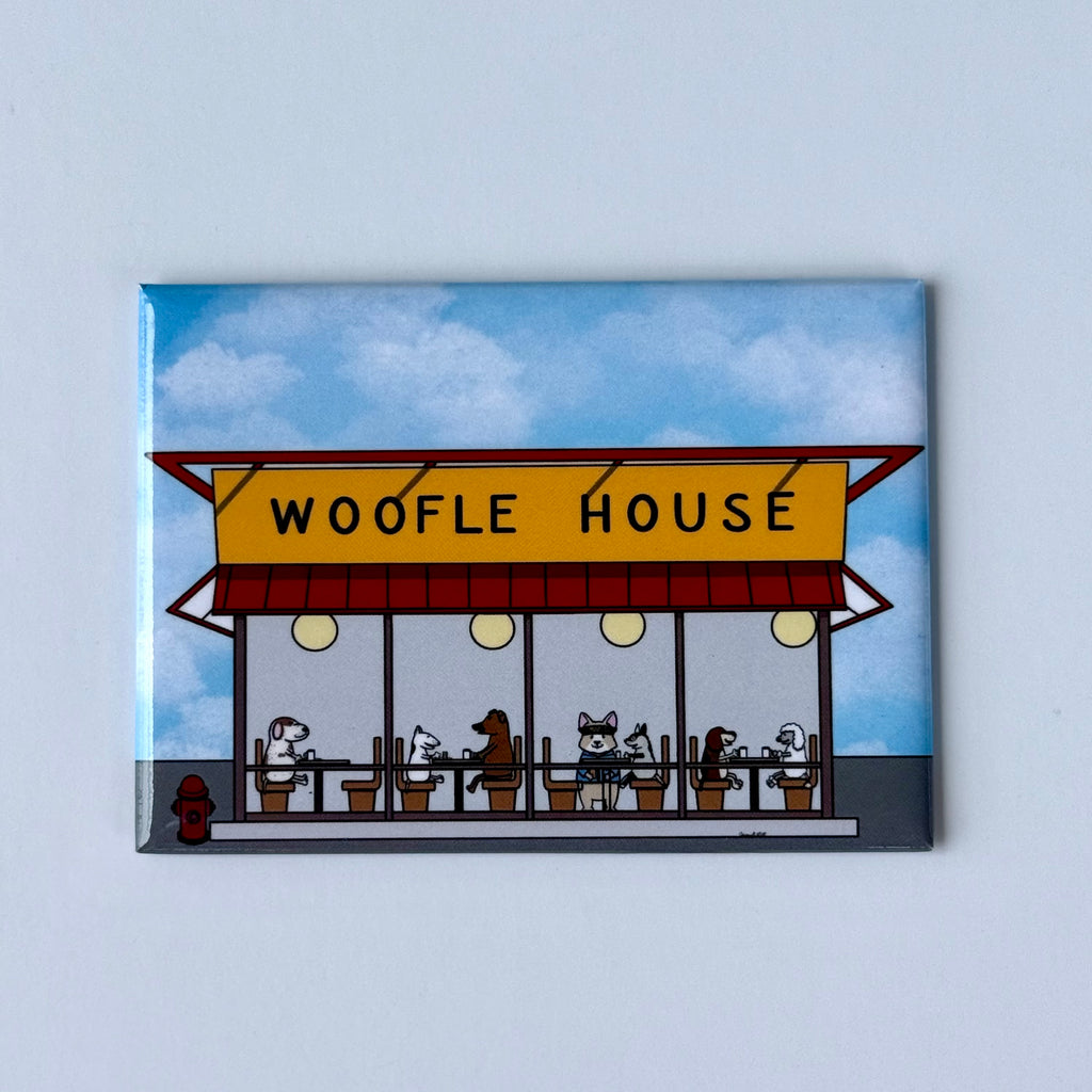 Woofle House Magnet