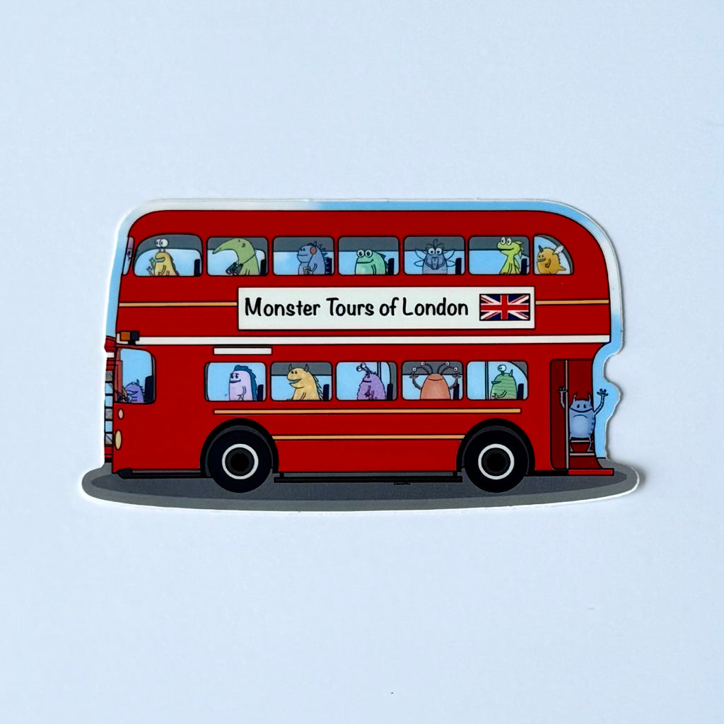 Monster Tours of London Sticker