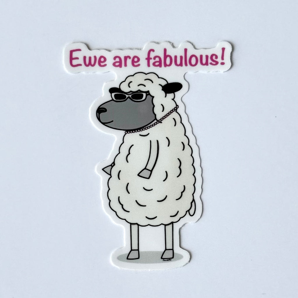 Fabulous Sheep Sticker