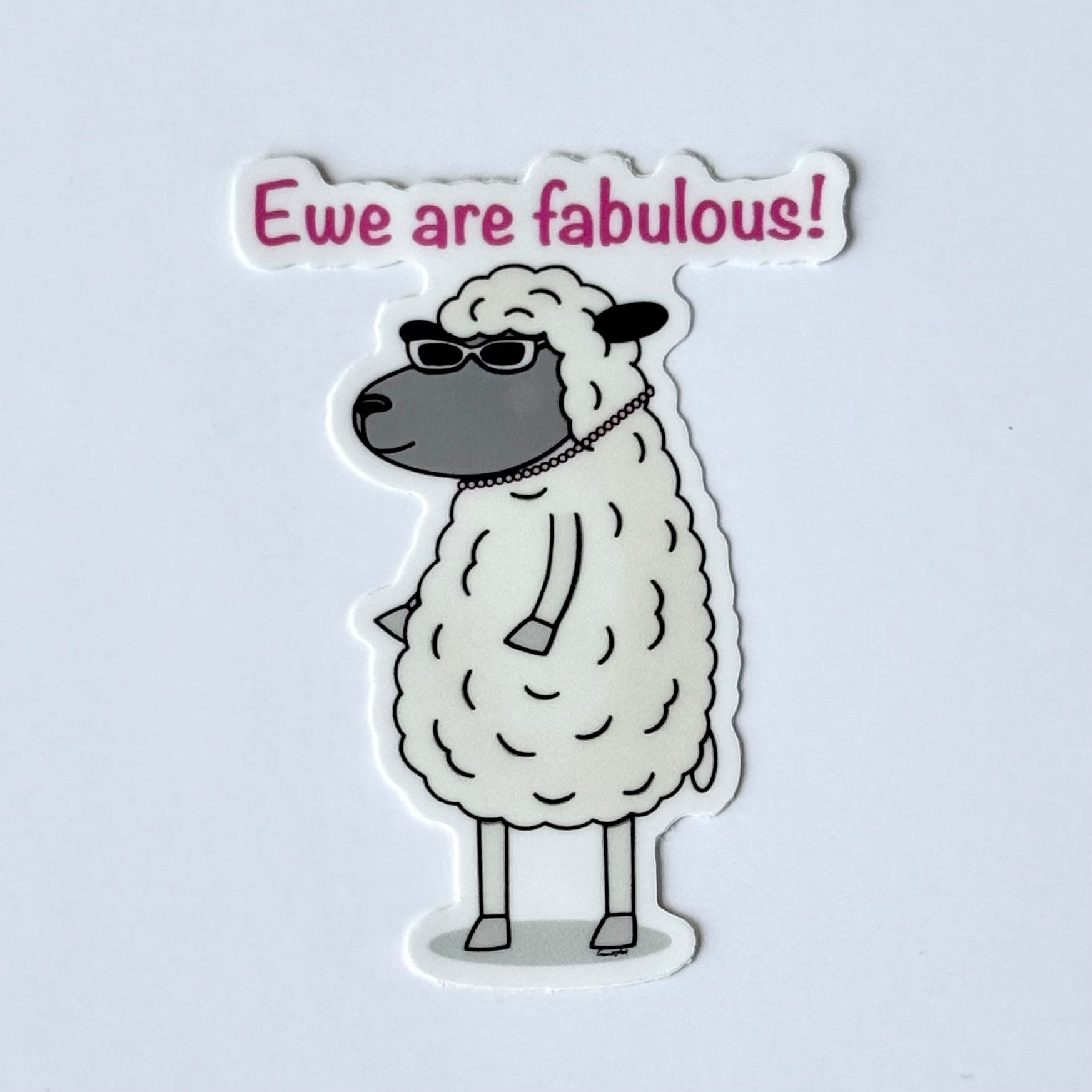 Fabulous Sheep Sticker