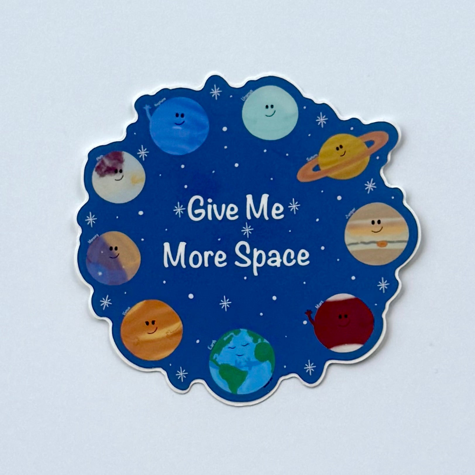 Give Me More Space Sticker