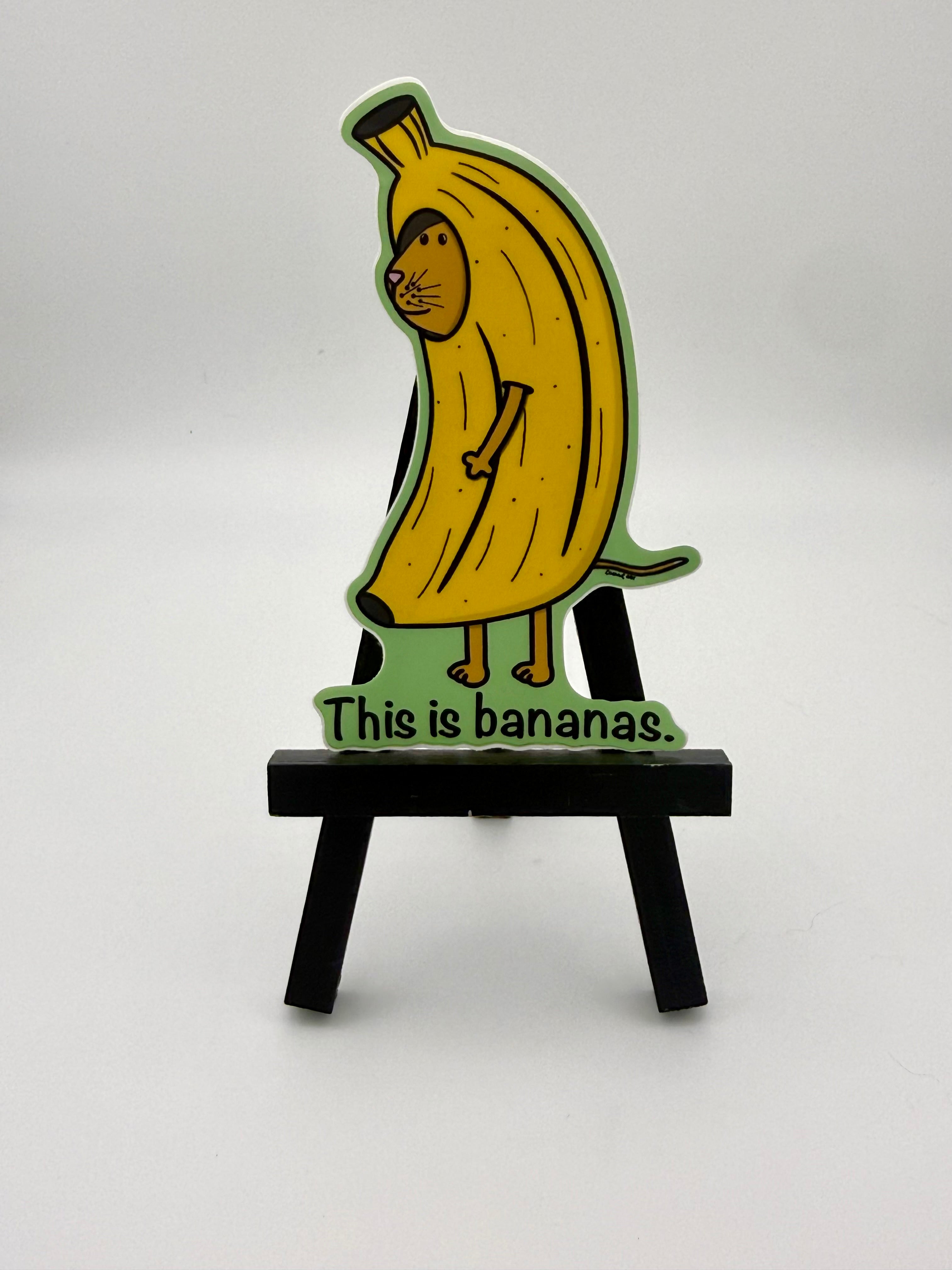 Bananas cat sticker
