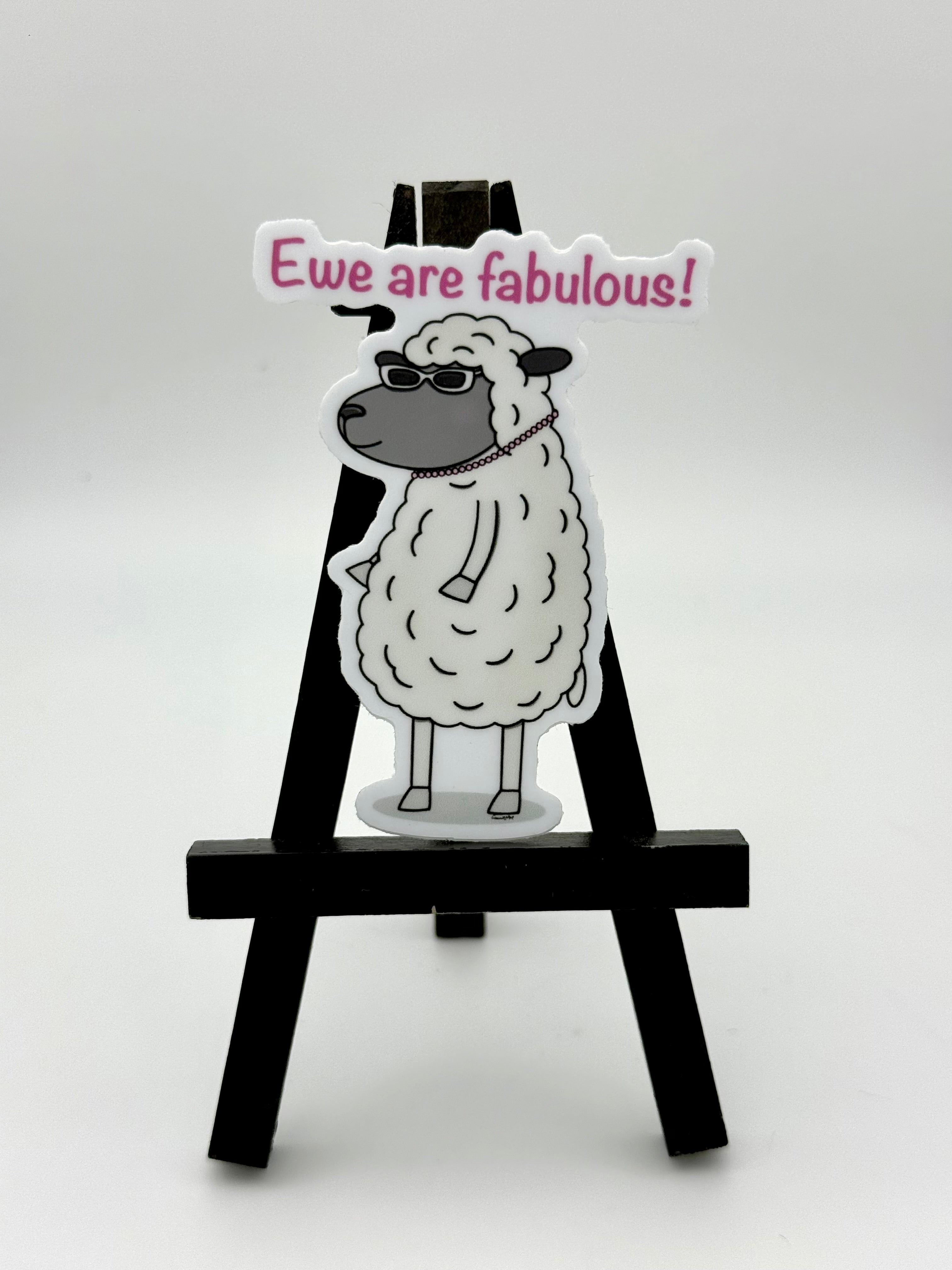 Fabulous Sheep Sticker