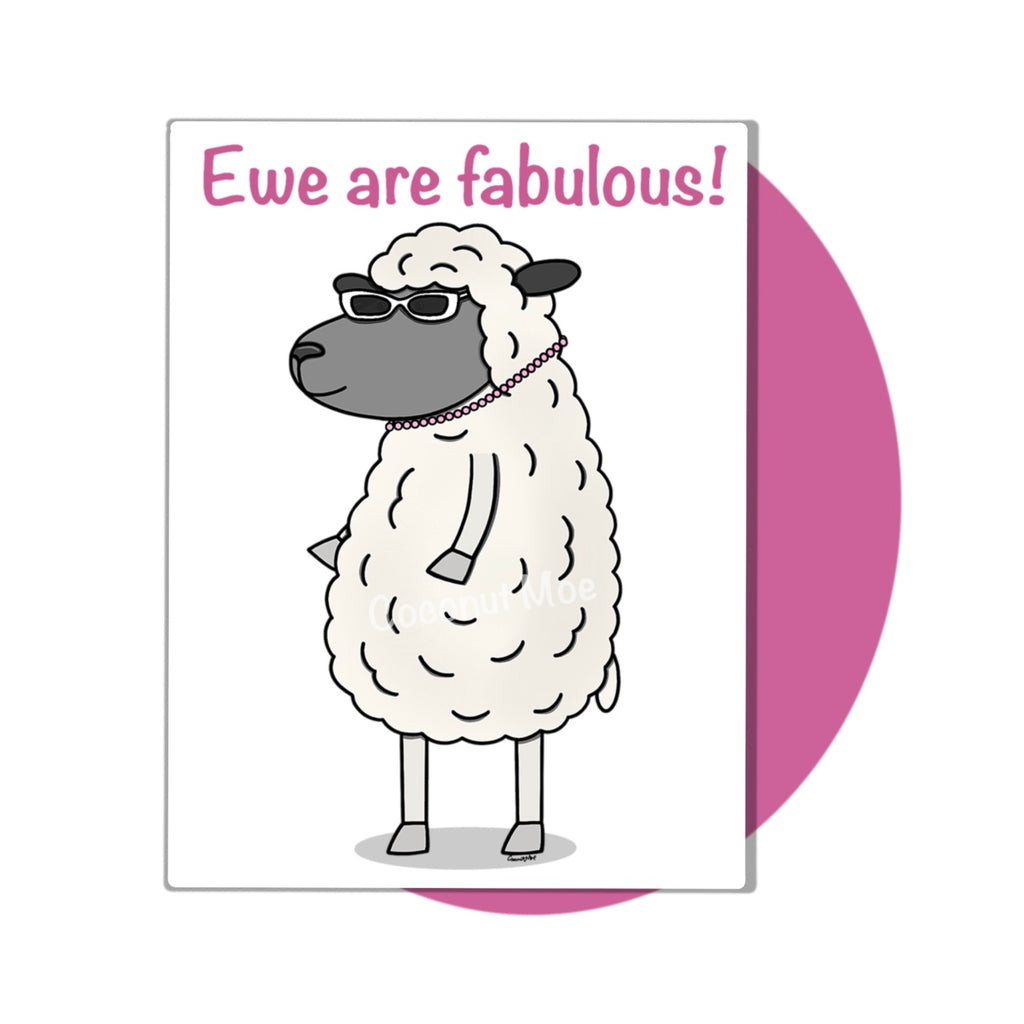 Ewe are fabulous card