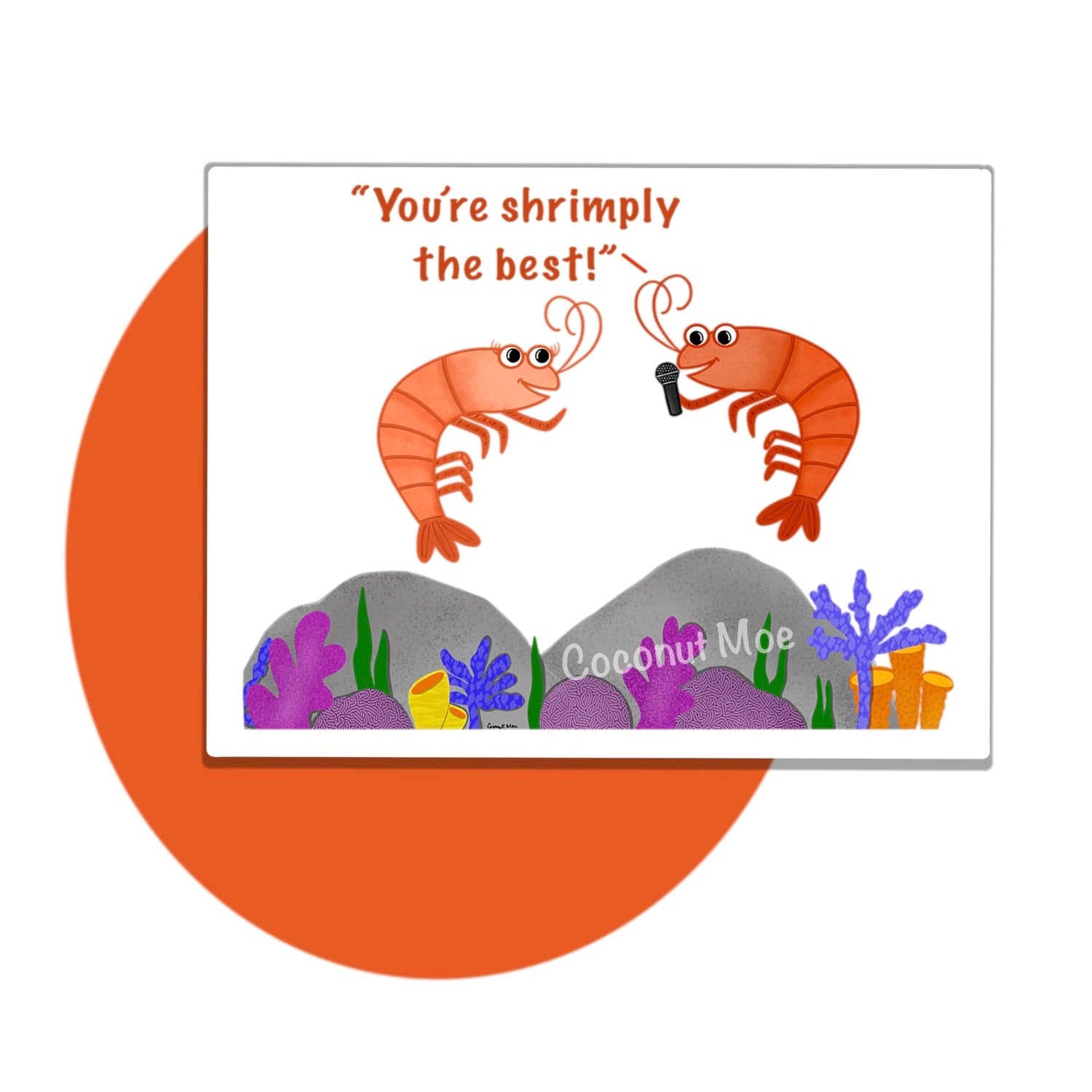 You’re Shrimply Best Card