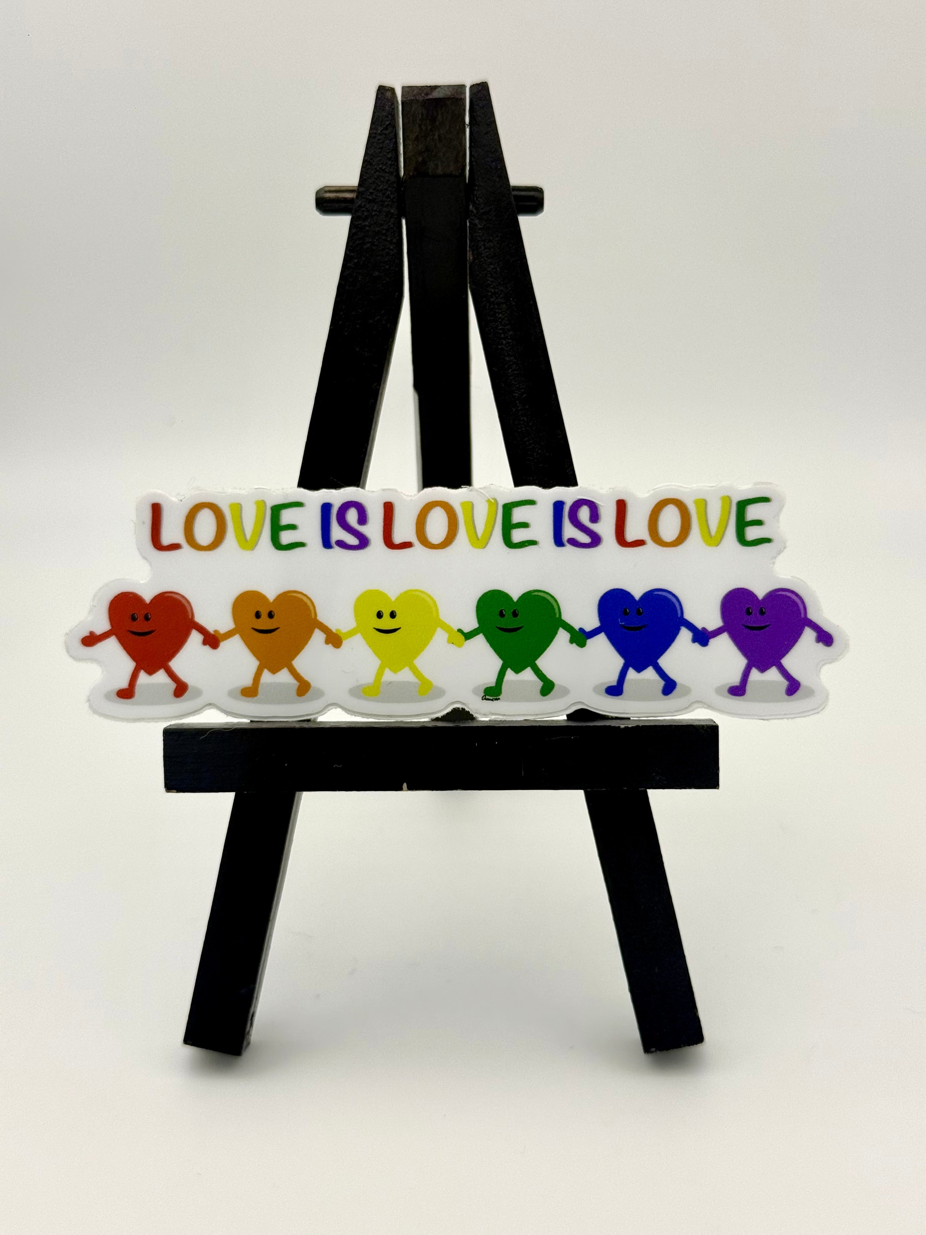 Pride Hearts Sticker