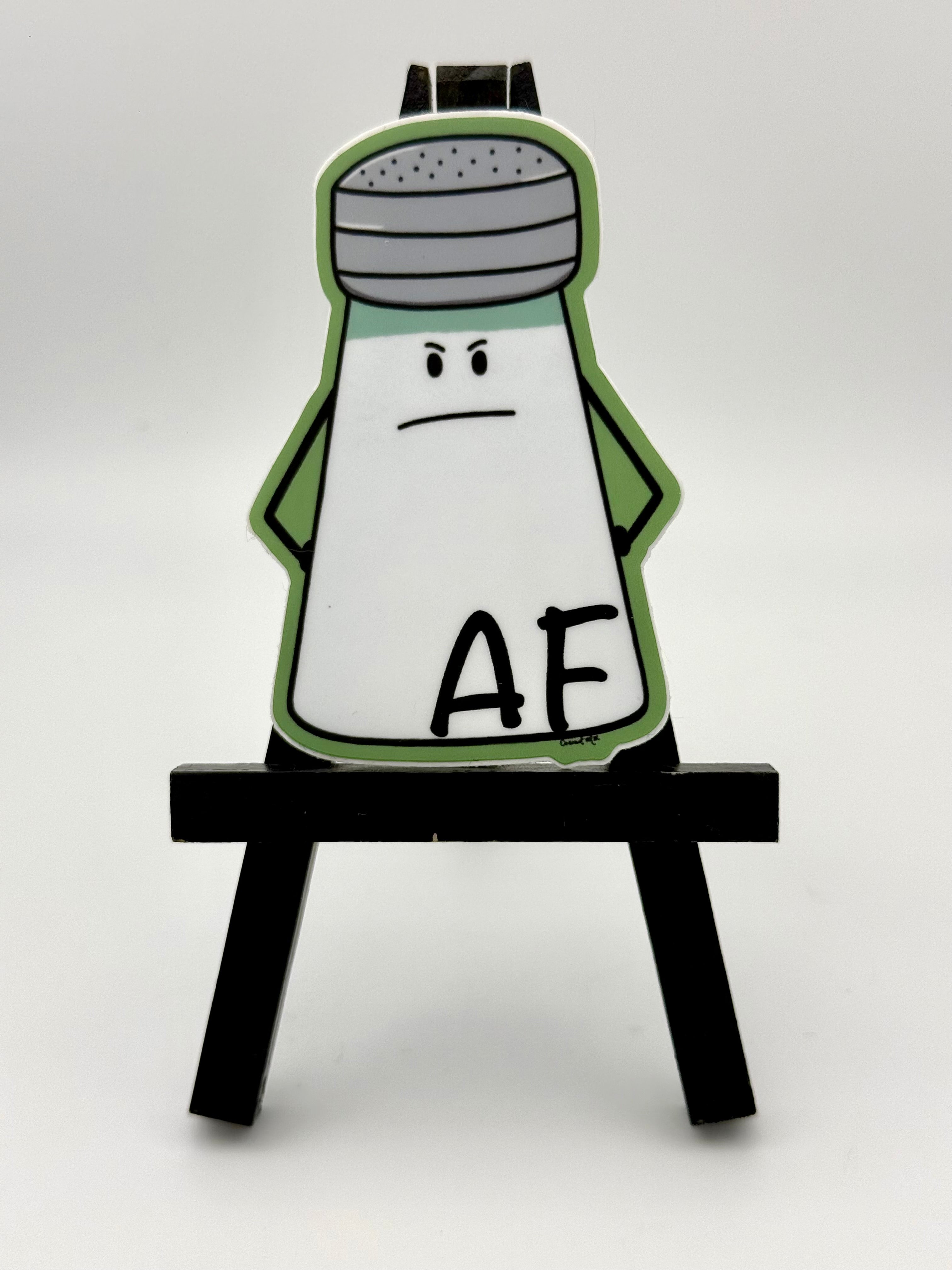Salty AF Sticker