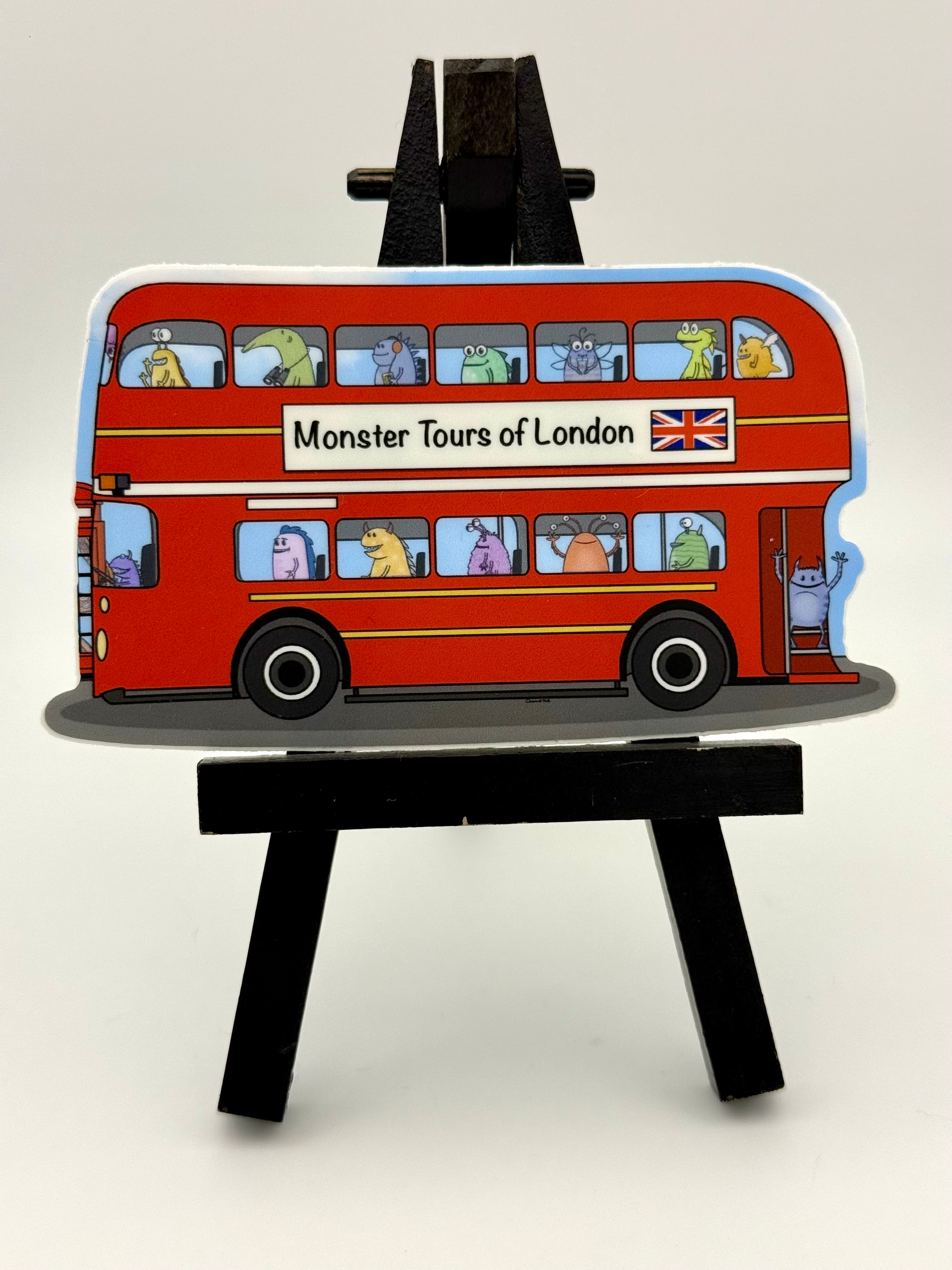 Monster Tours of London Sticker