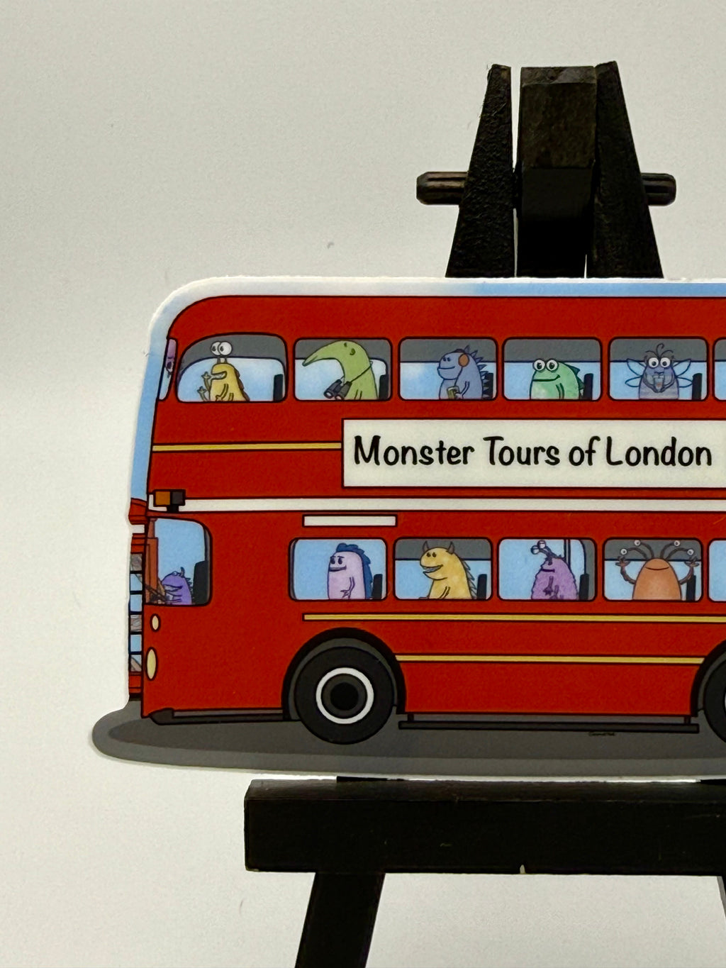 Monster Tours of London Sticker