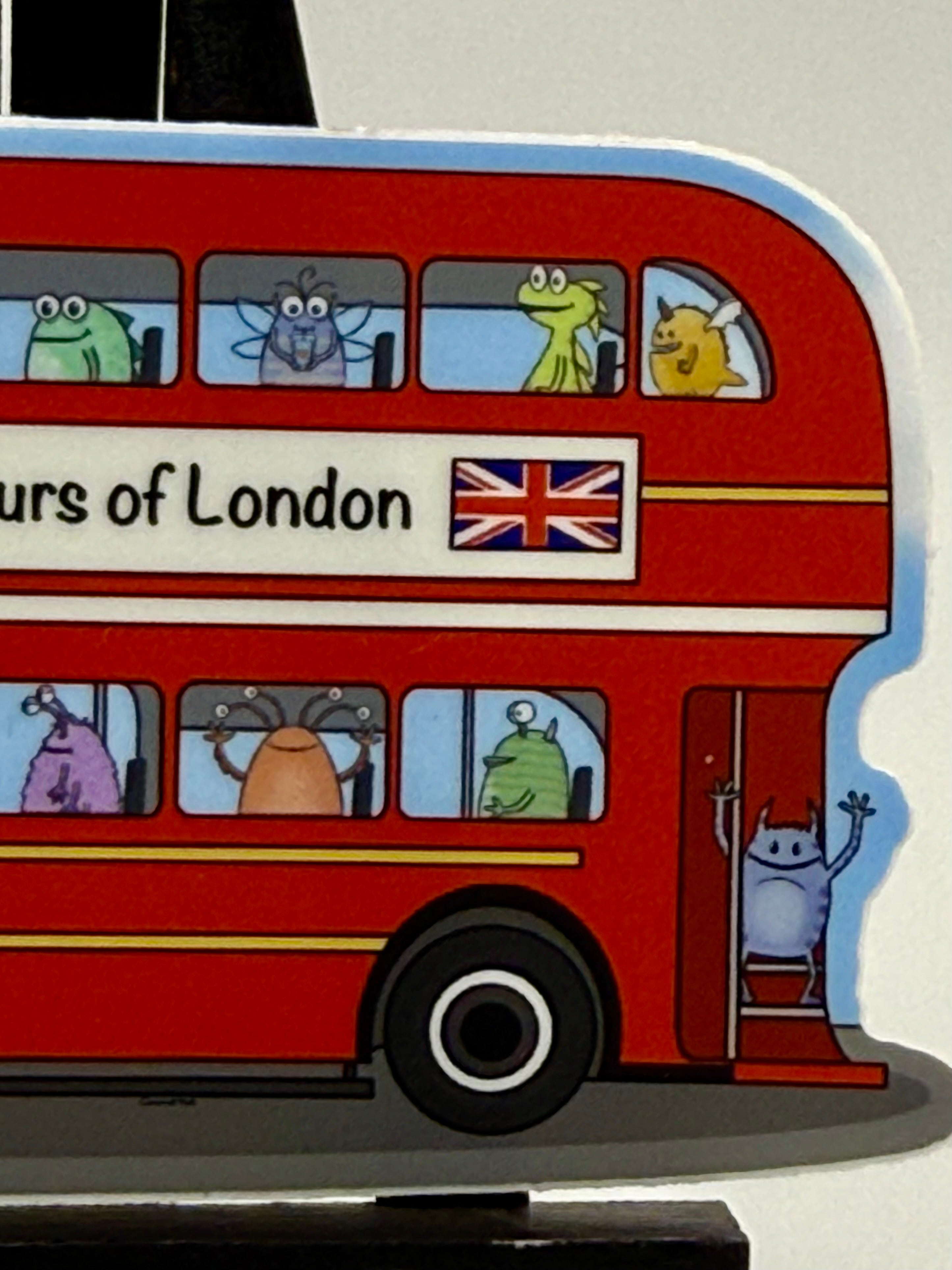Monster Tours of London Sticker