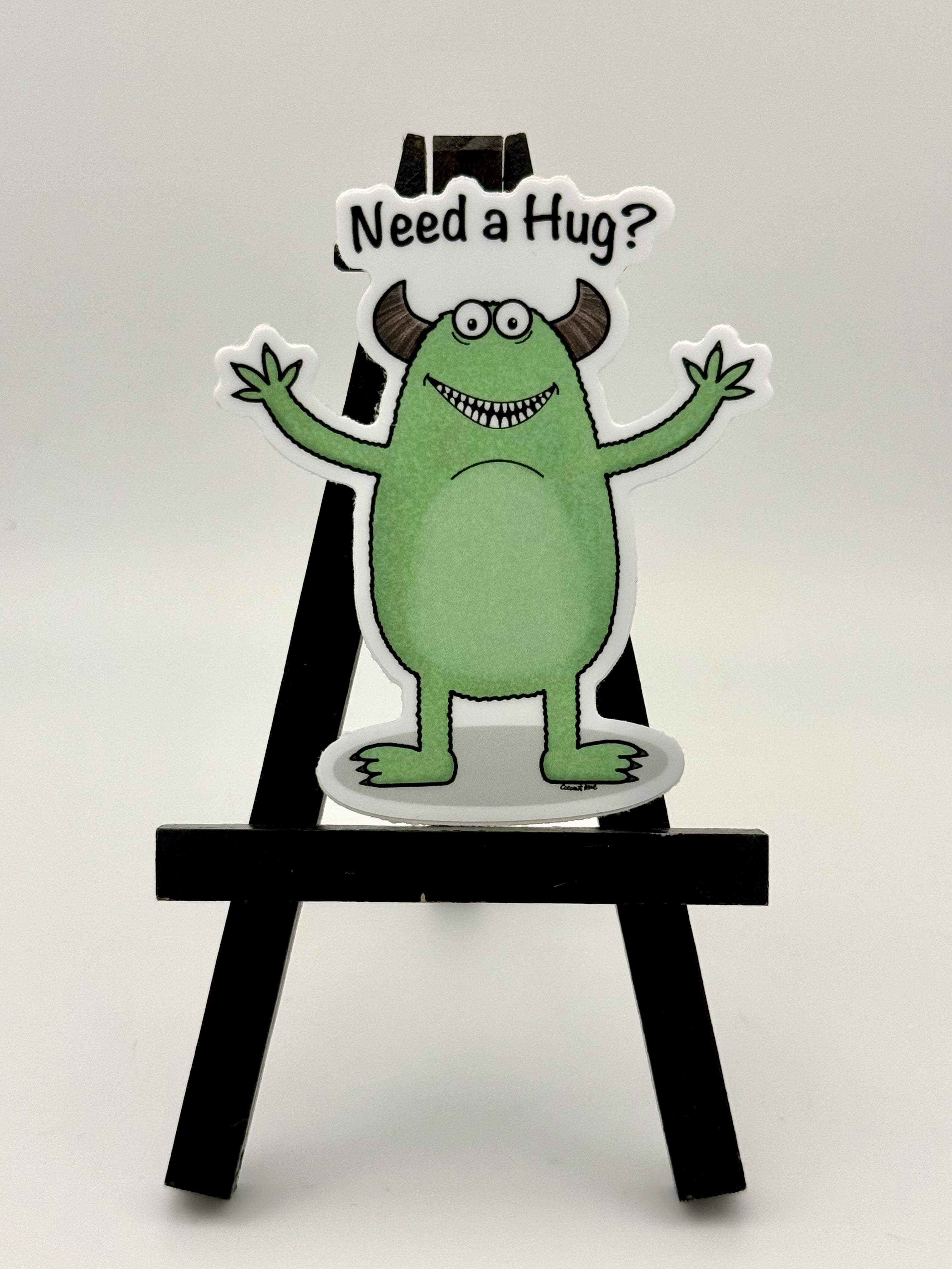 Hug Monster Sticker