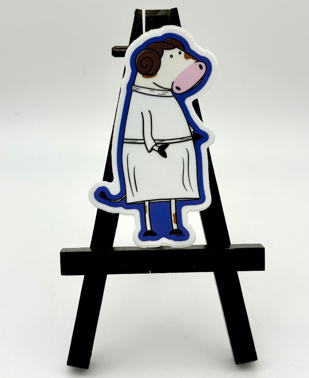 Leia Bessie the Cow Sticker