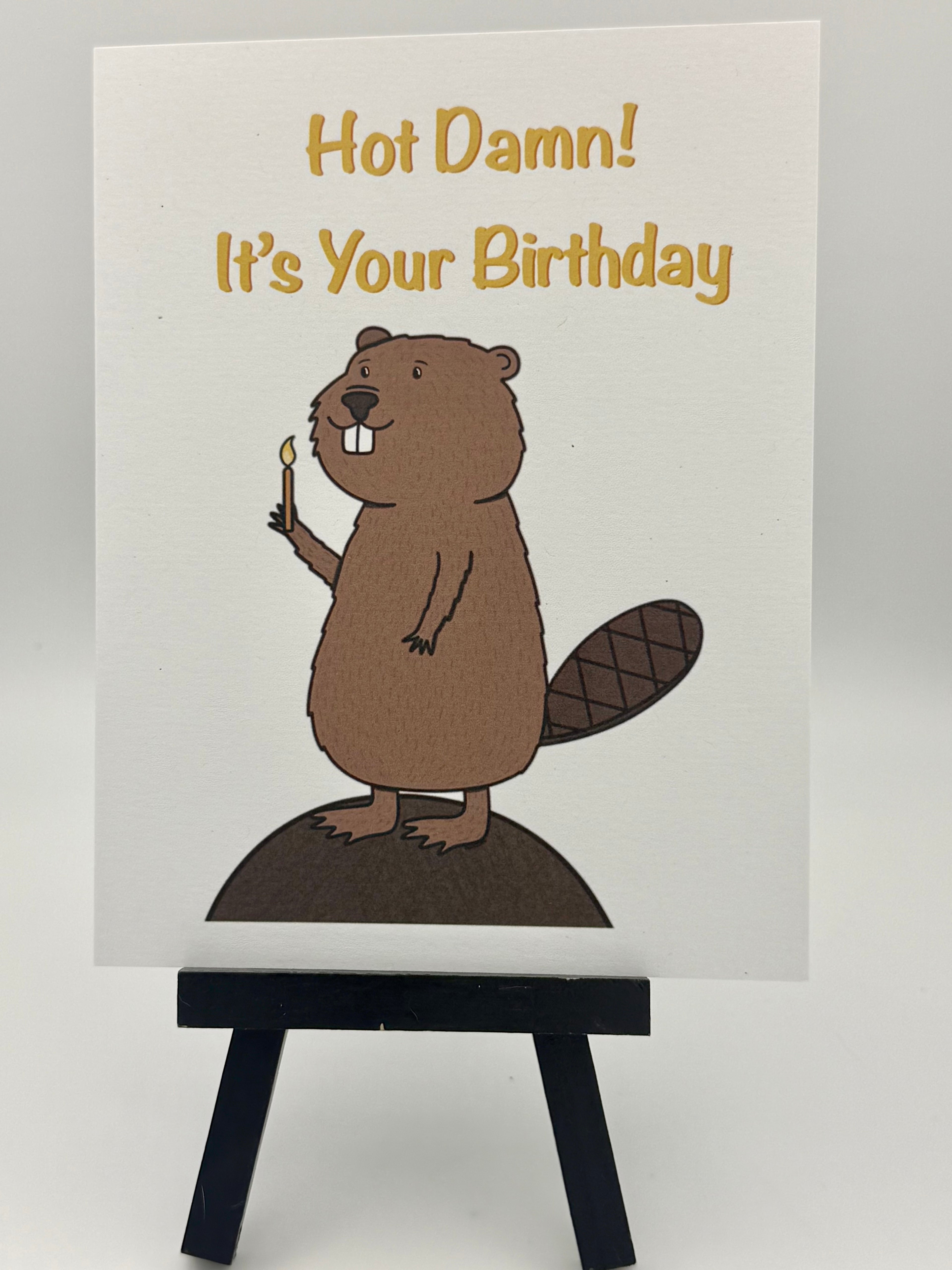 Hot Dam! It’s Your Birthday Card