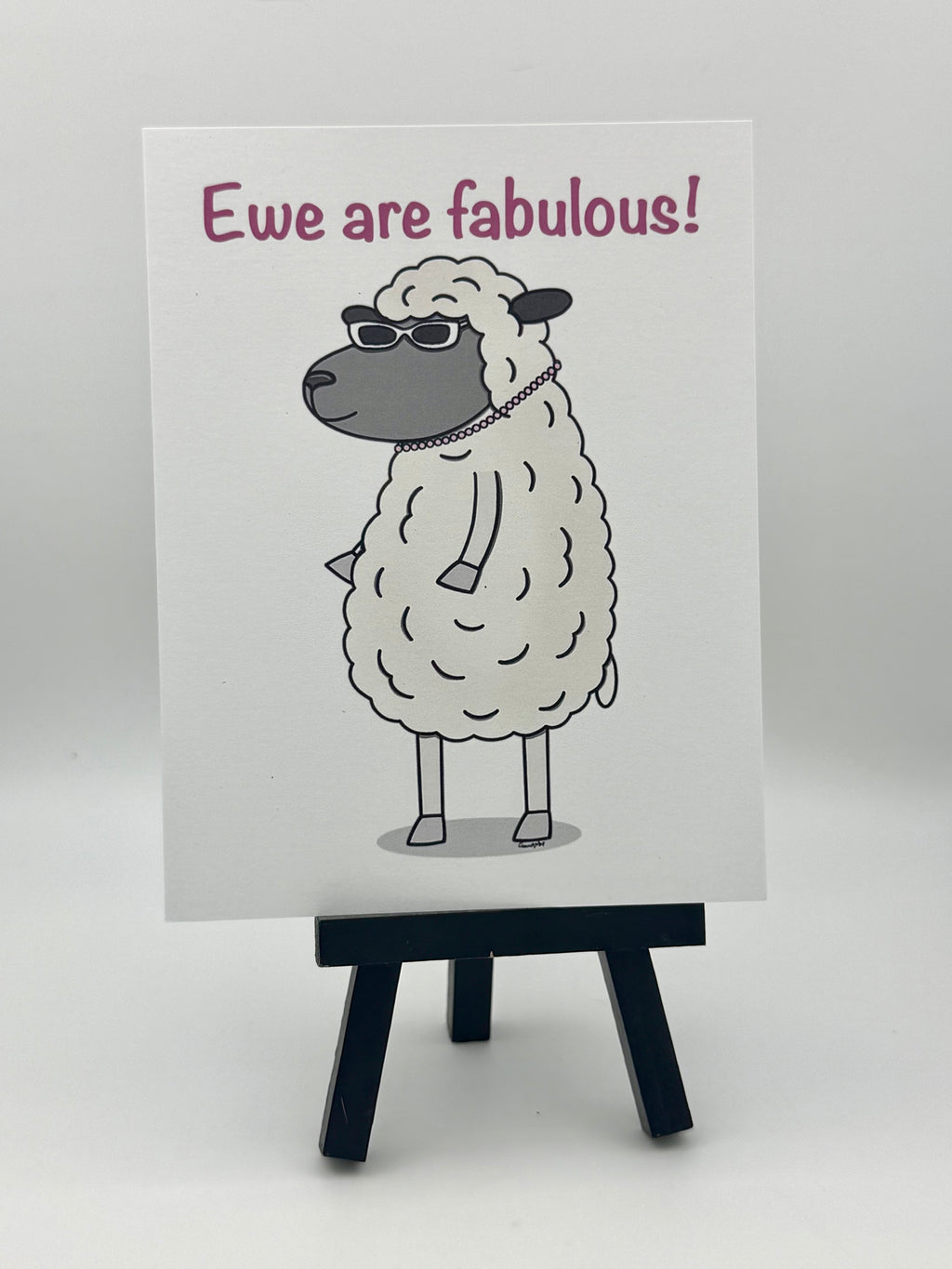Ewe are fabulous card
