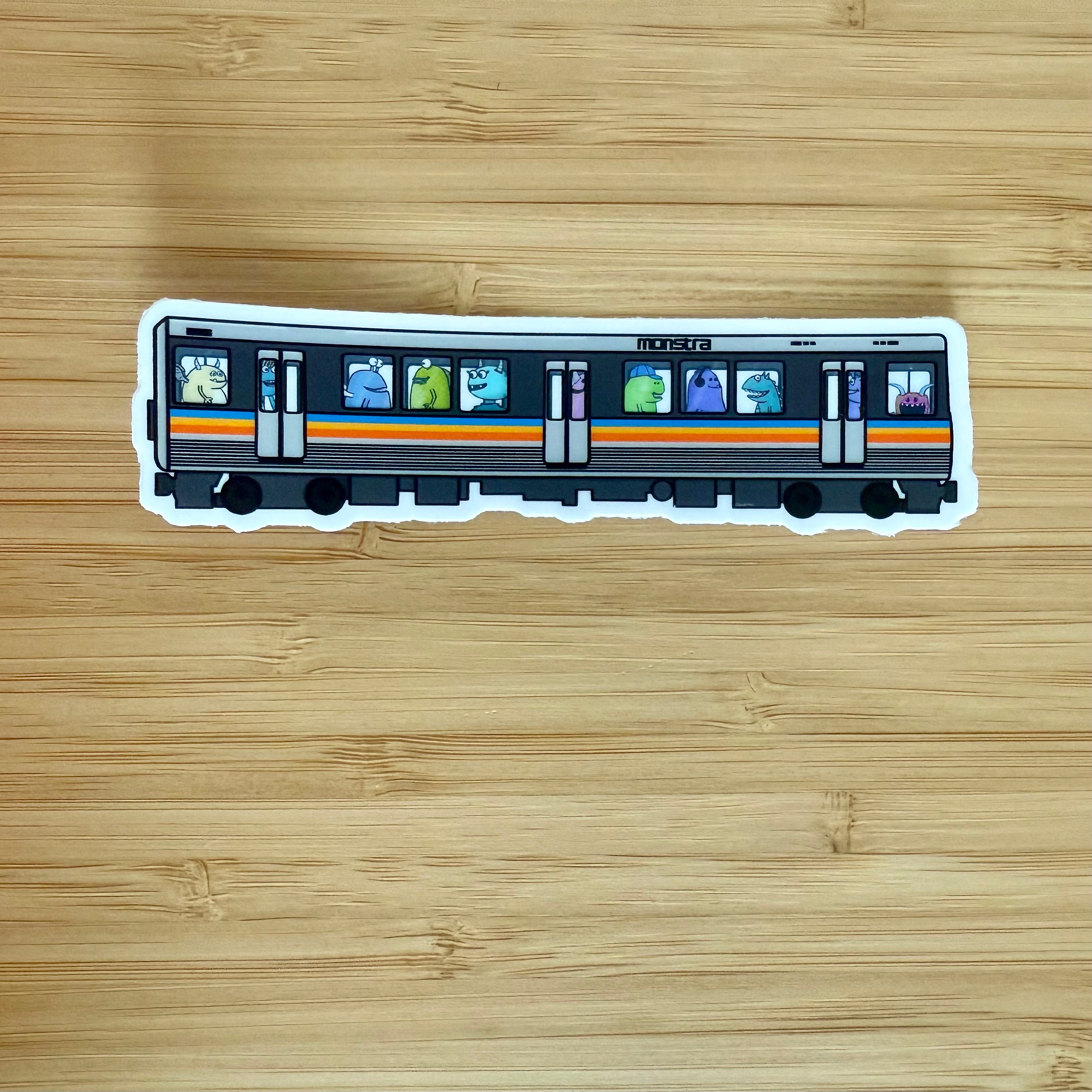 Monster Marta Sticker