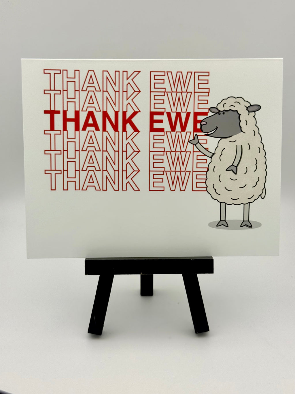 Thank You Sheep Card