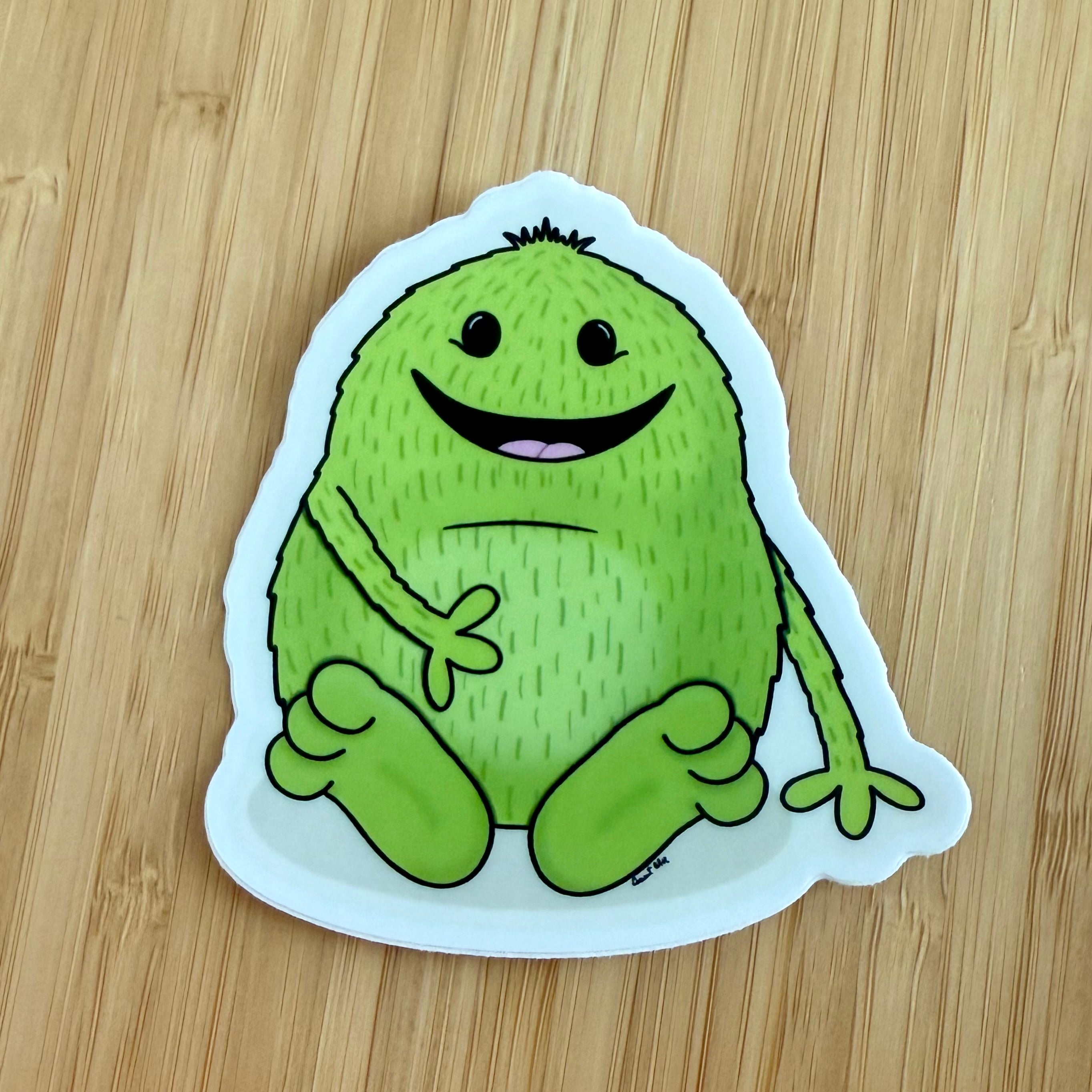 Green Monster Sticker