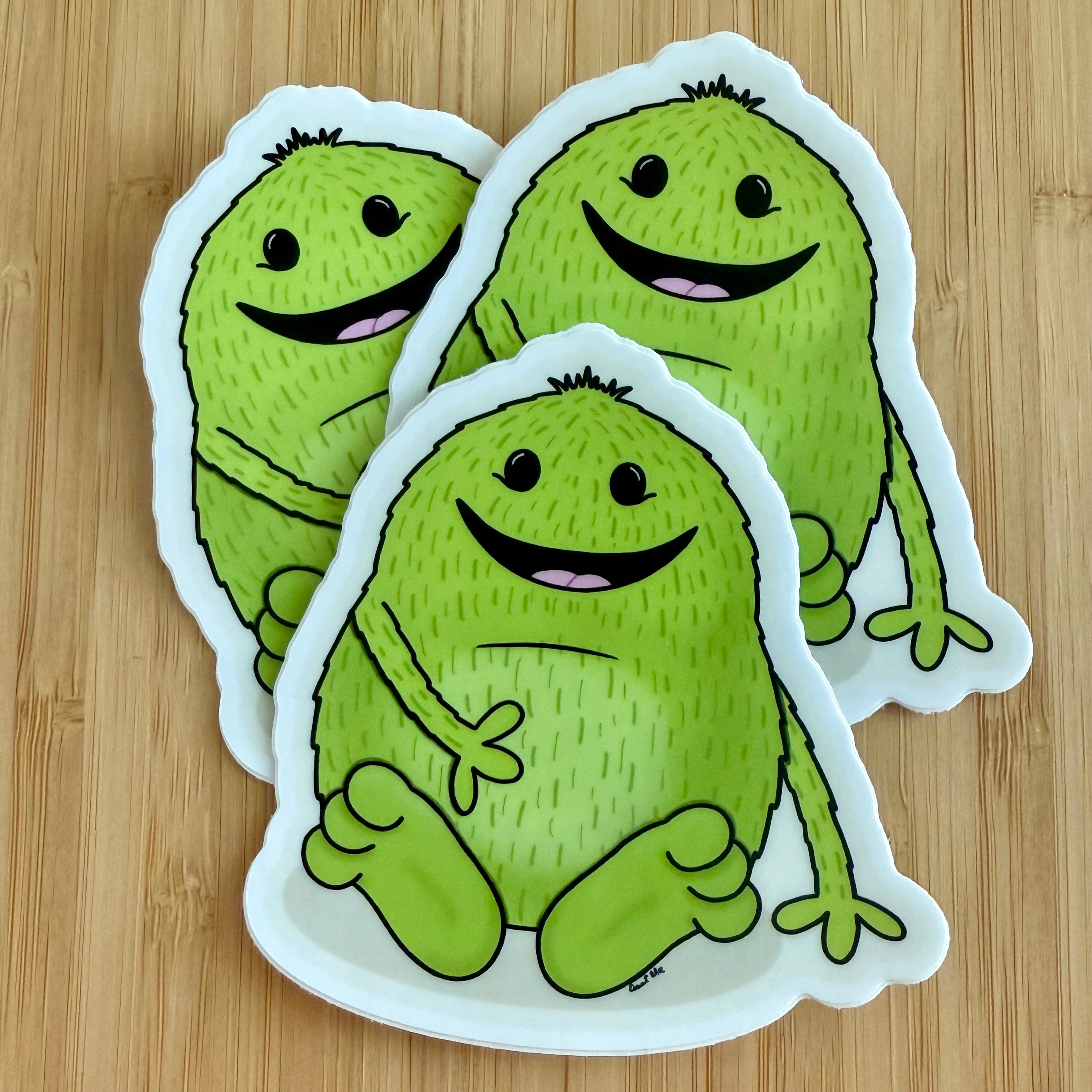 Green Monster Sticker