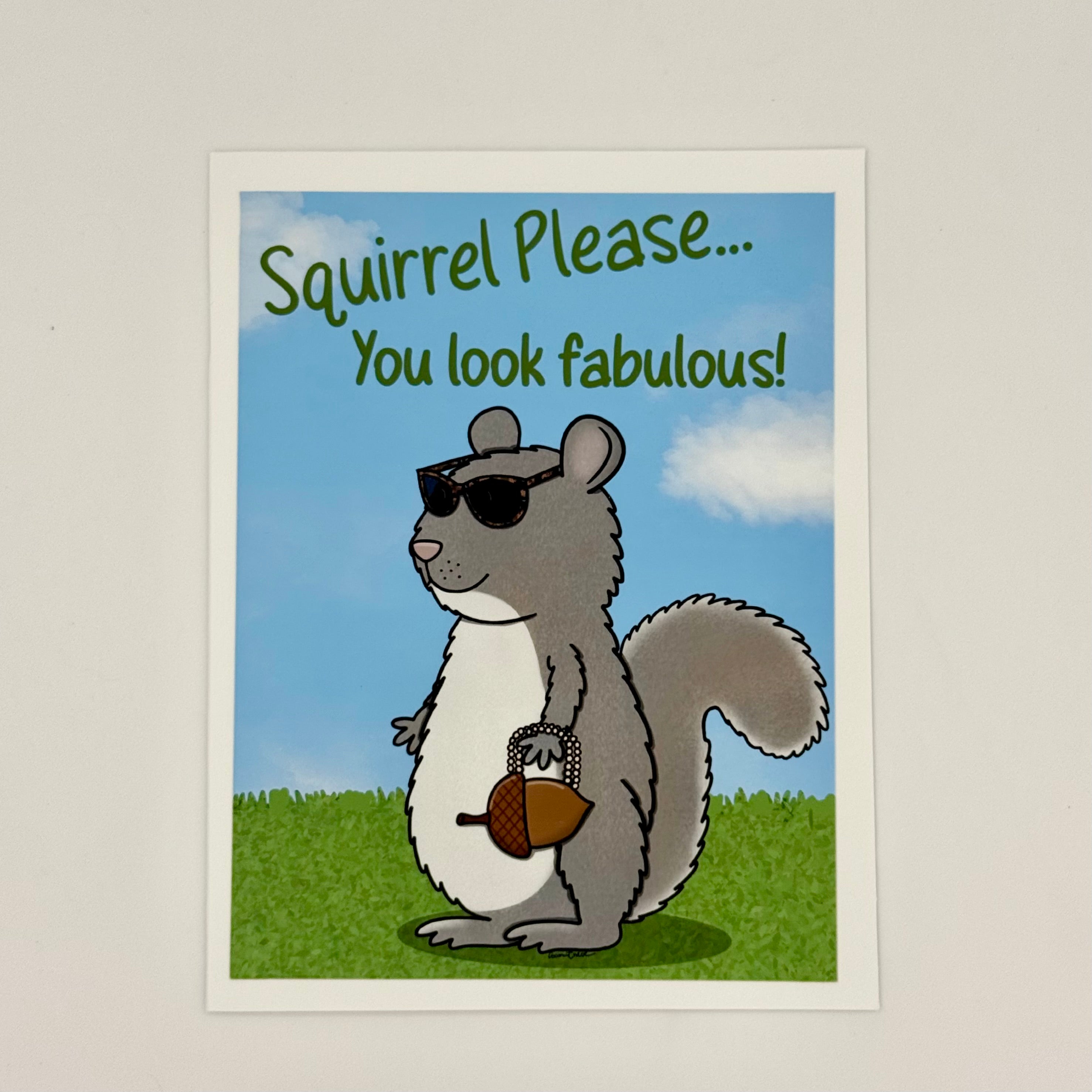 Squirrel Card