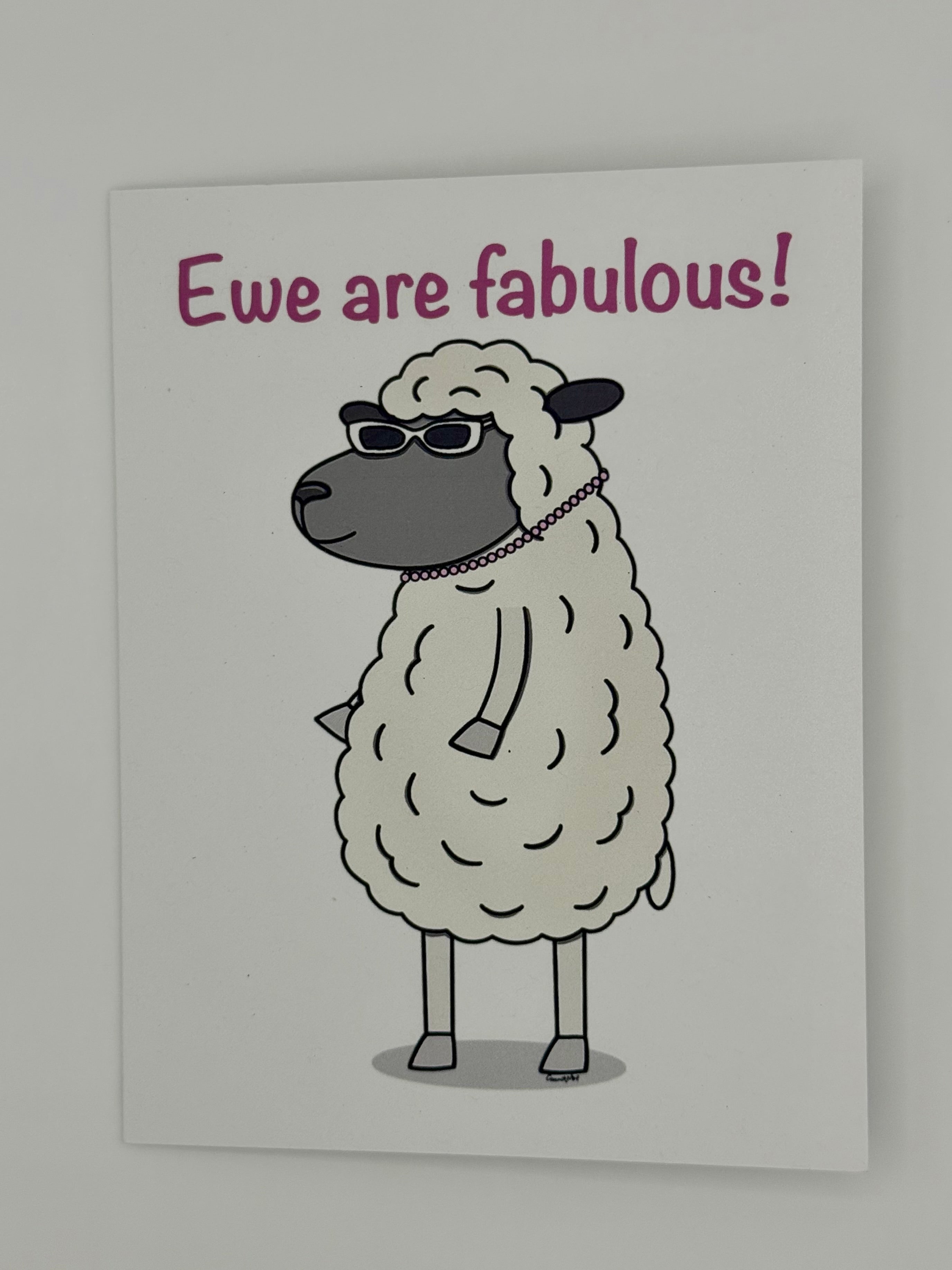Ewe are fabulous card
