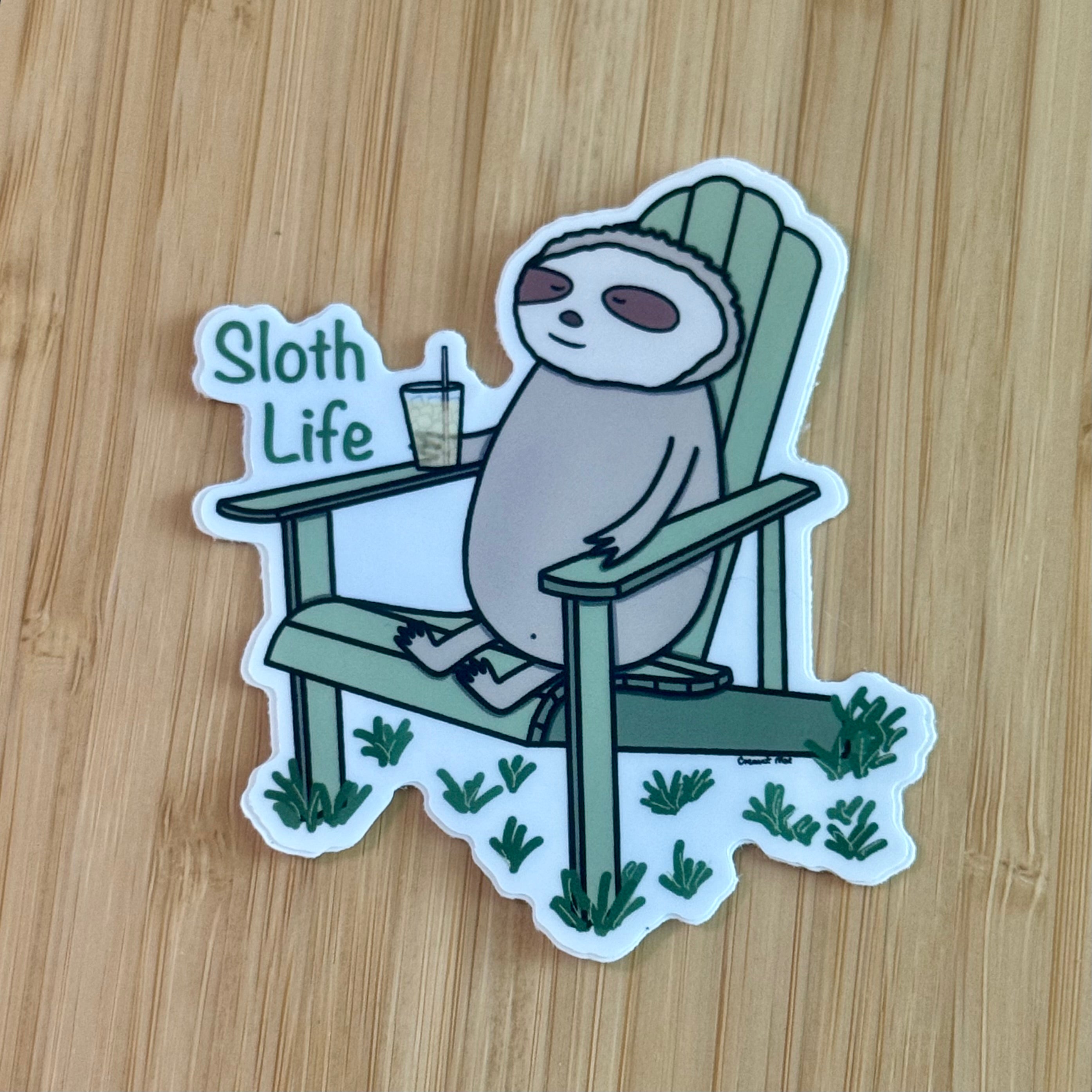 Sloth Life Sticker