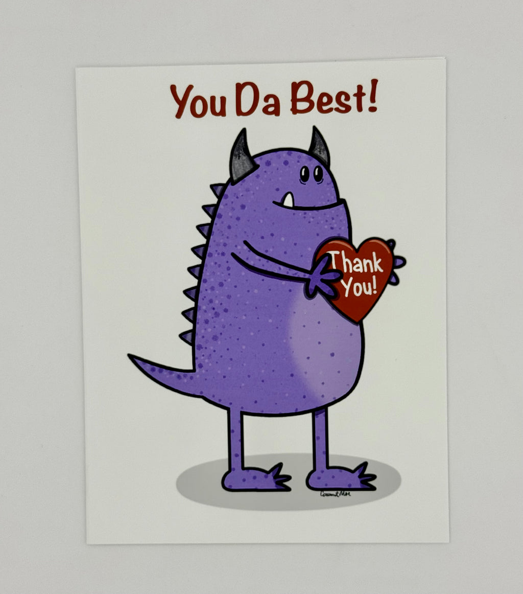 Thank You Monster Card