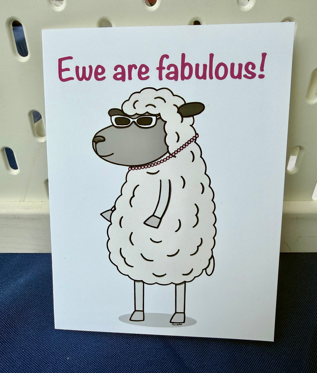 Ewe are fabulous card