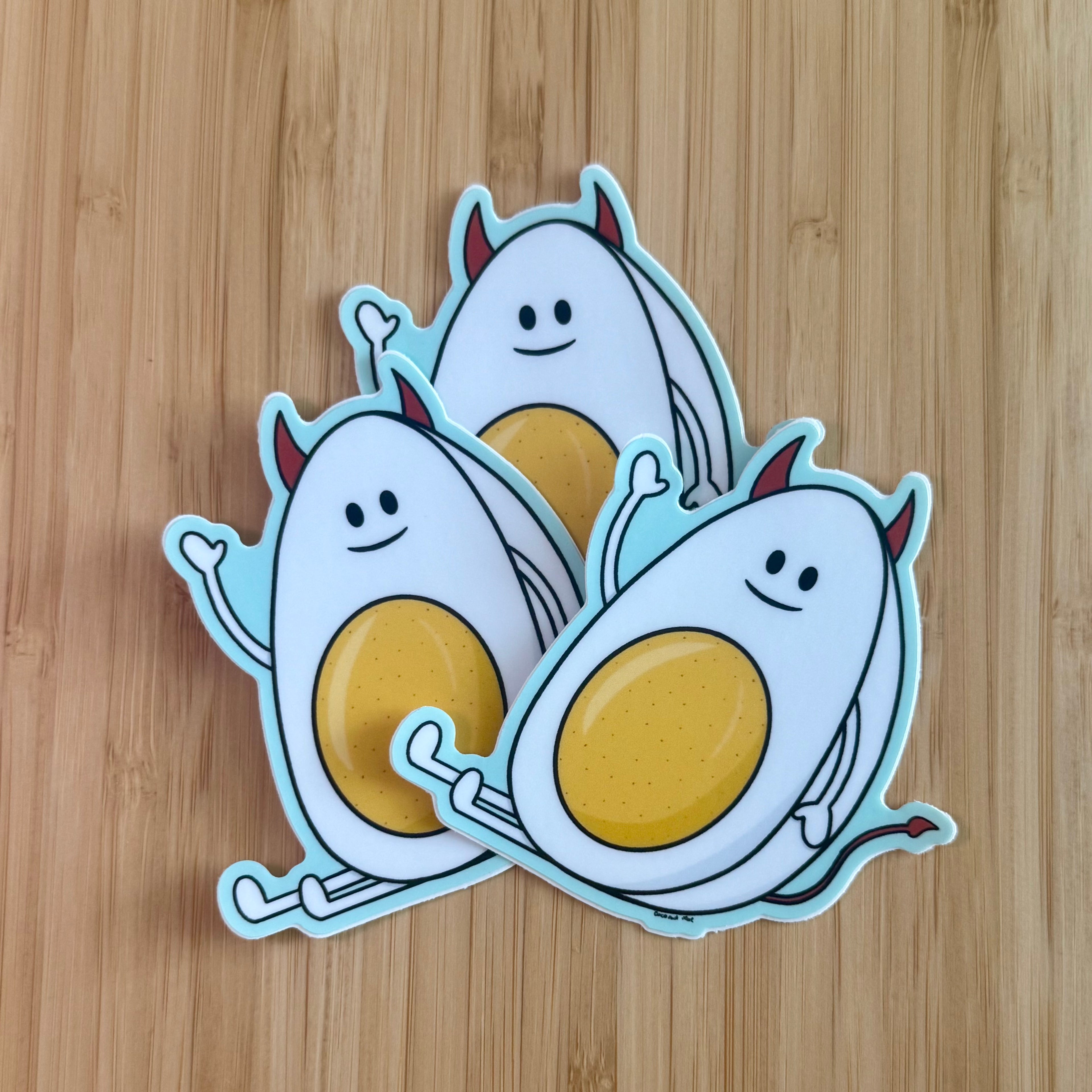 Deviled Egg Sticker