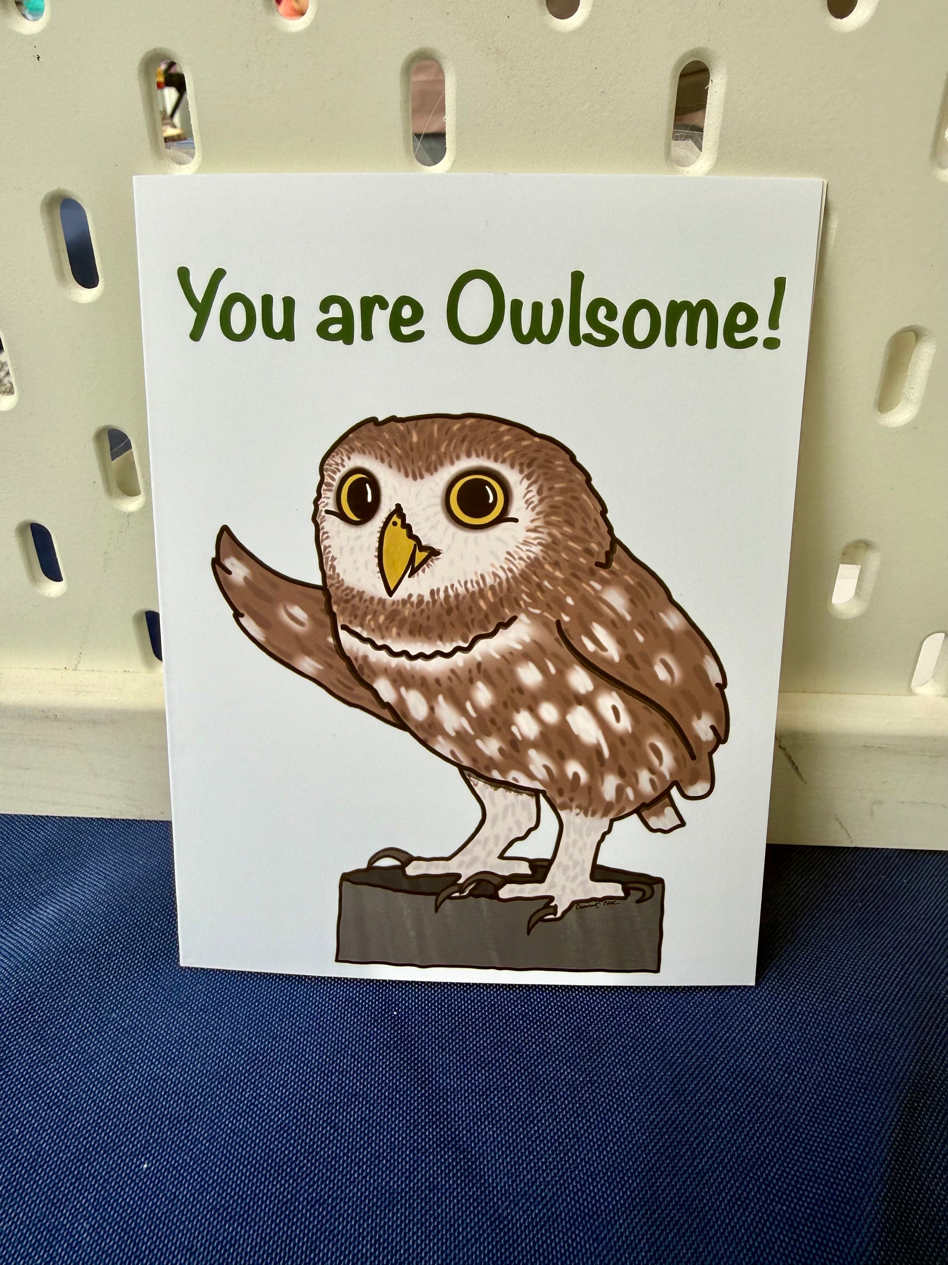 Owlsome Card