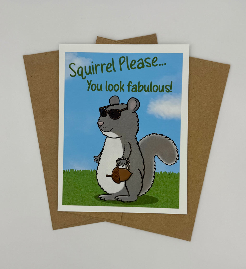 Squirrel Card