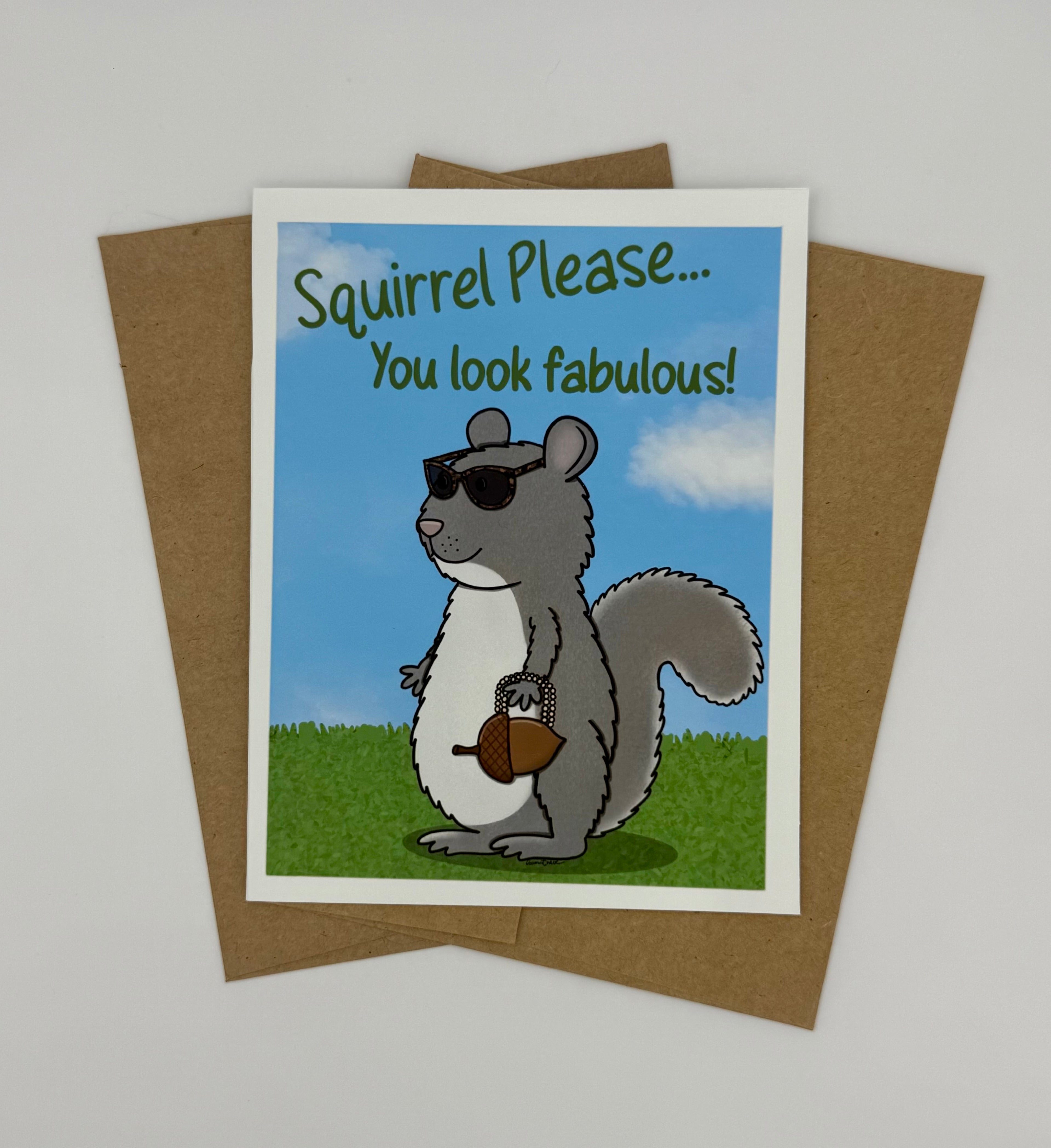 Squirrel Card