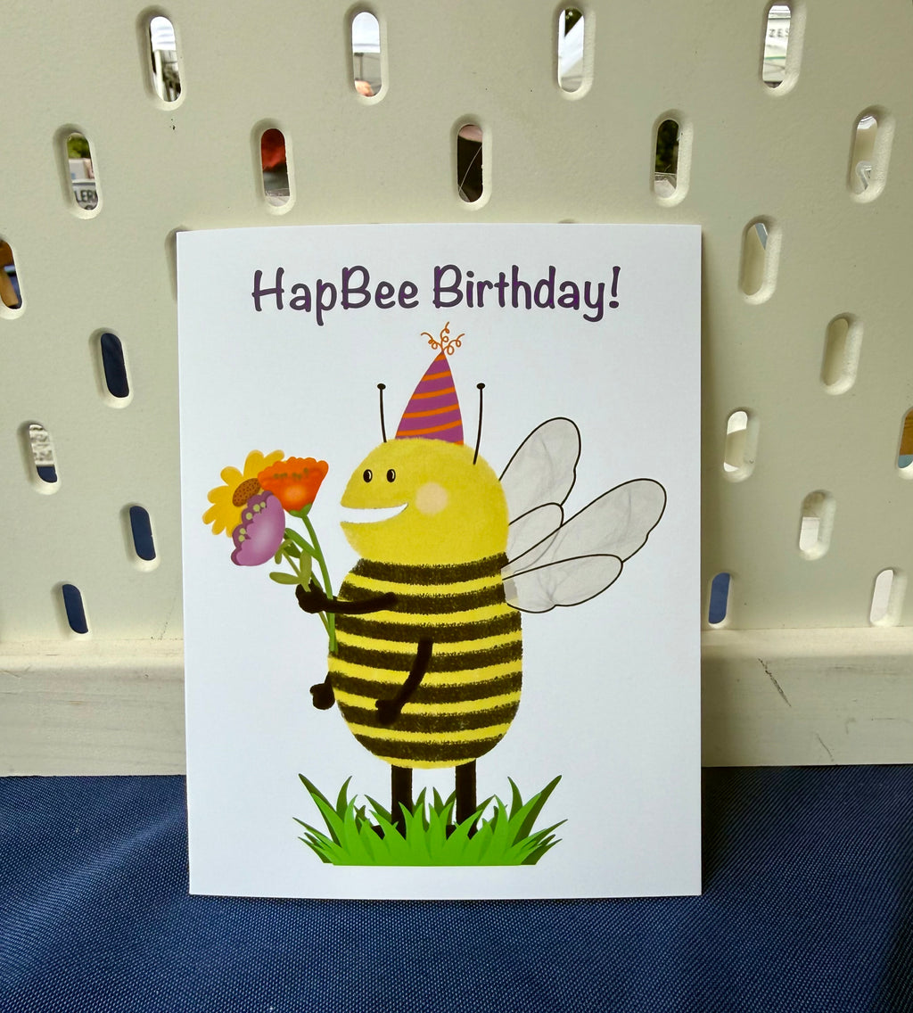 HapBee Birthday Card