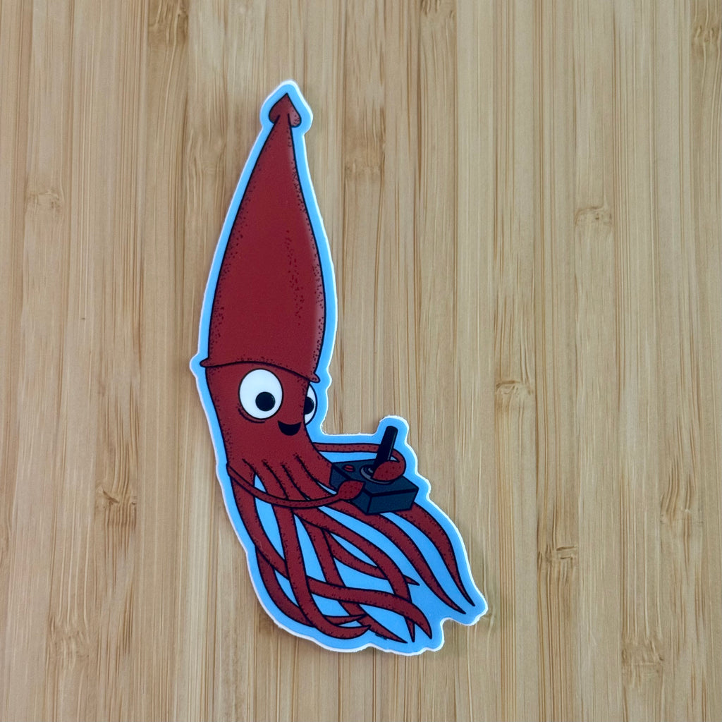 Squid with joy stick
