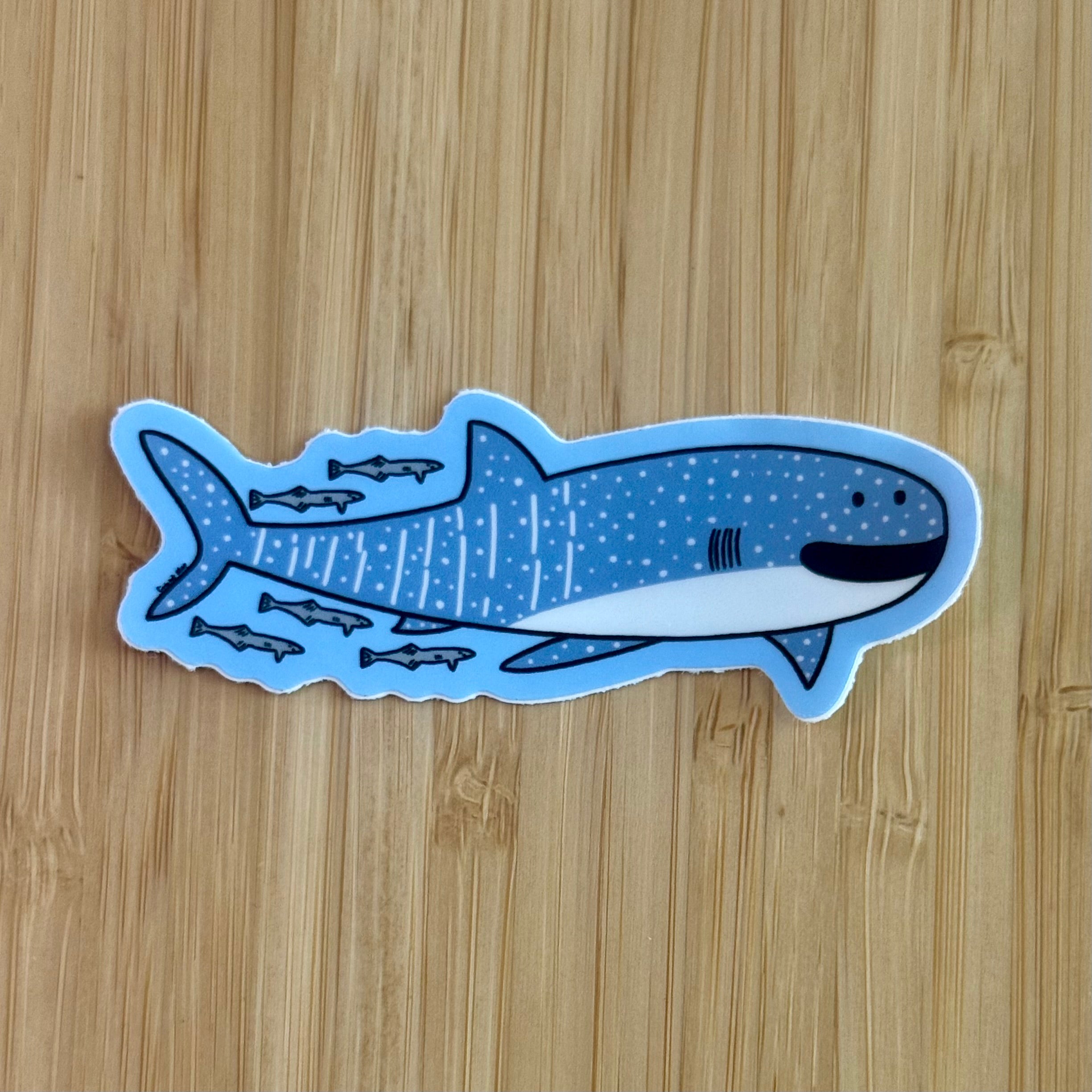 Whale Shark & friends sticker