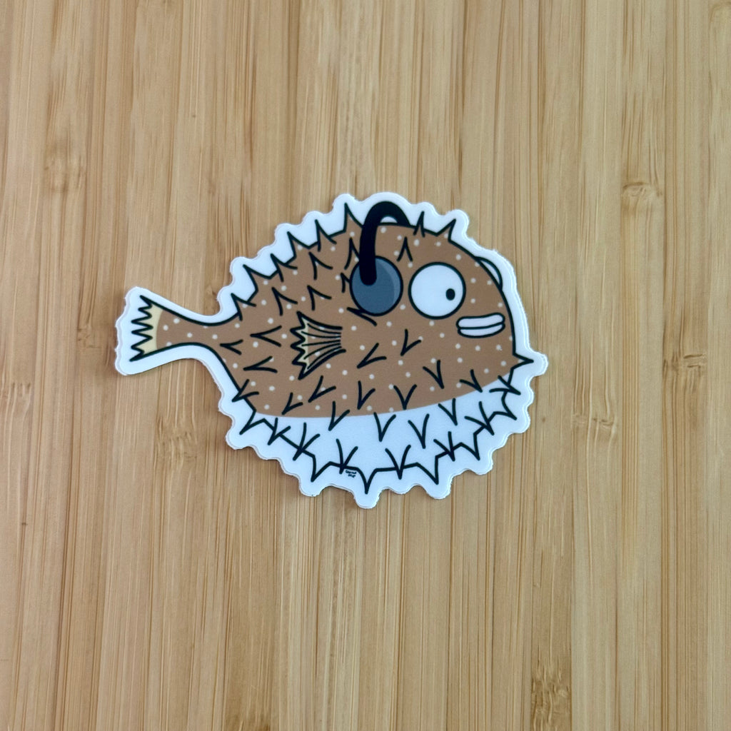 Jammin Blowfish Sticker