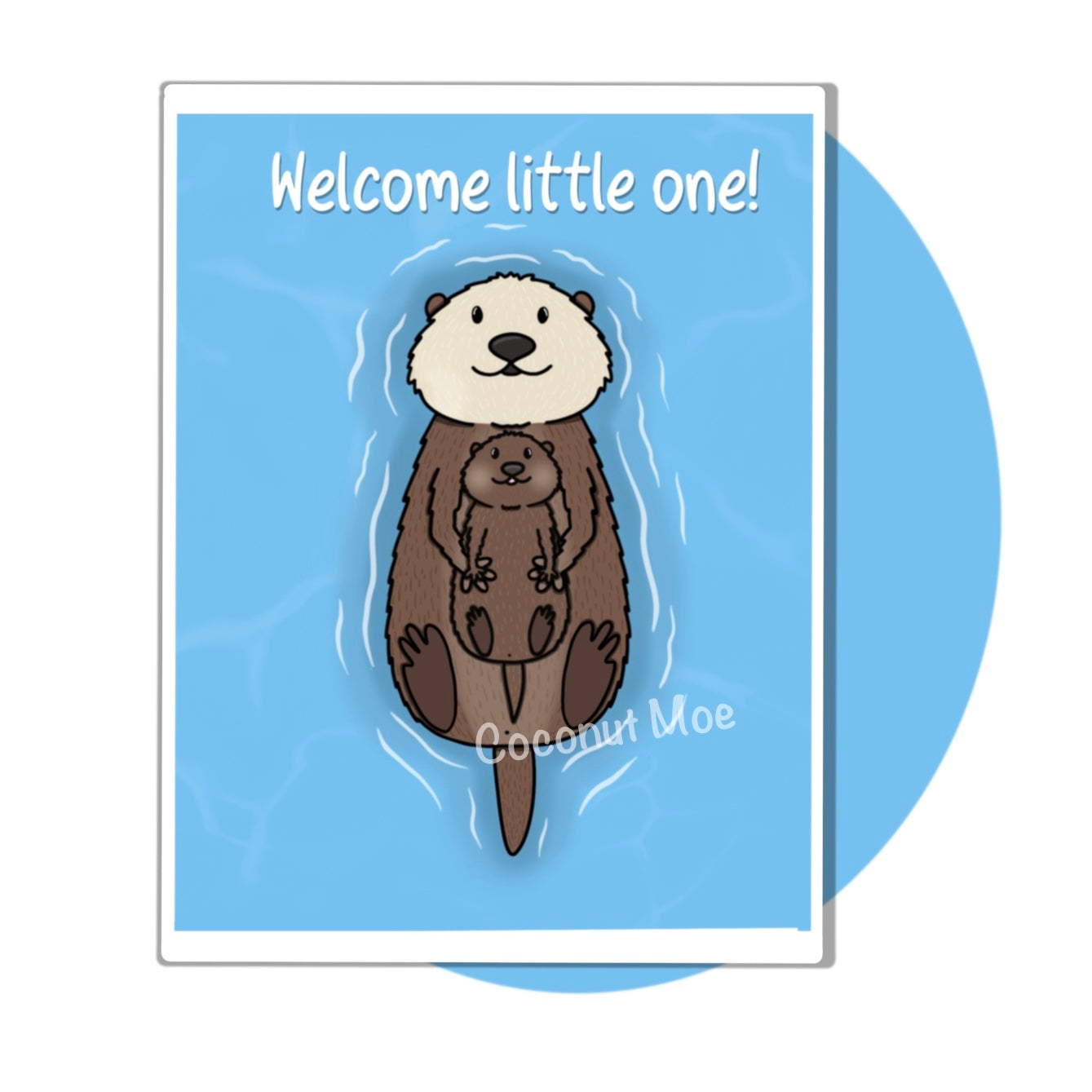 Baby Otter Card