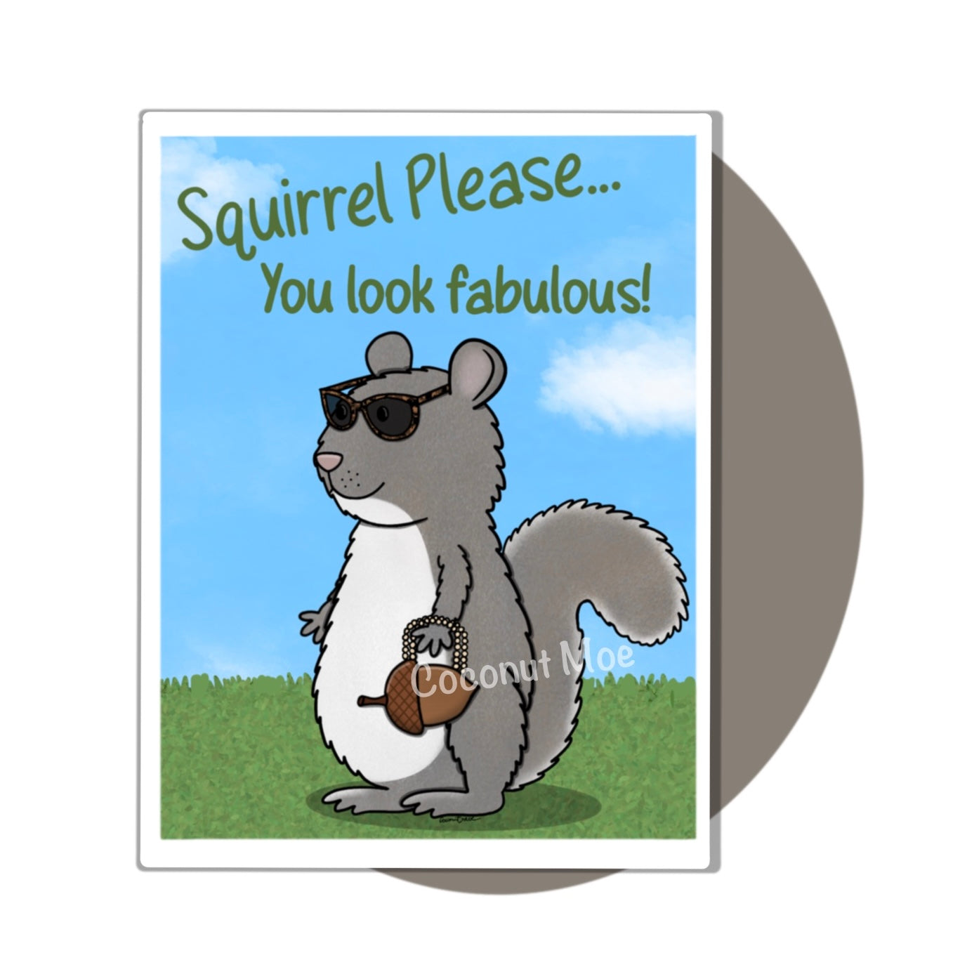 Squirrel Card
