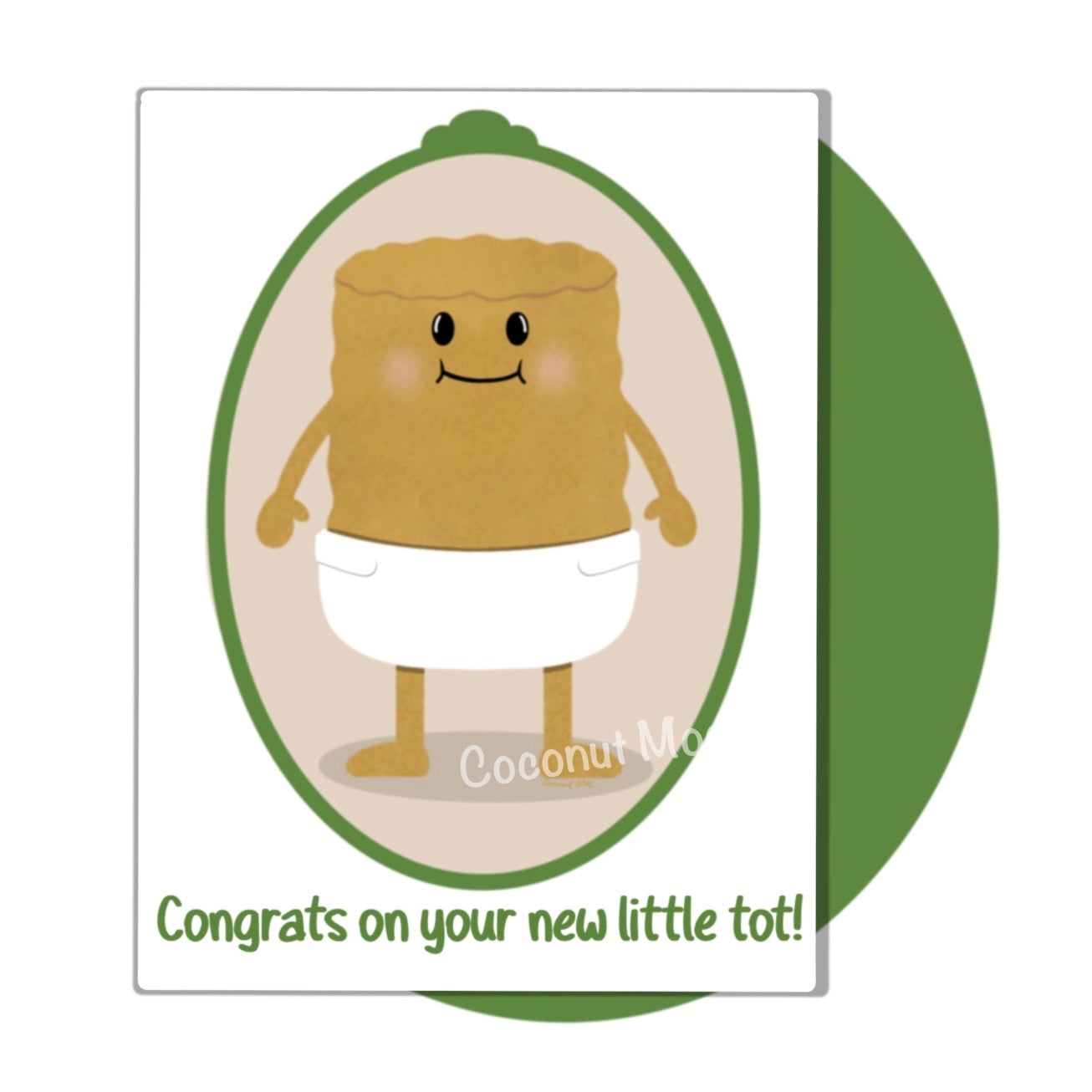 Tater Tot Baby Card
