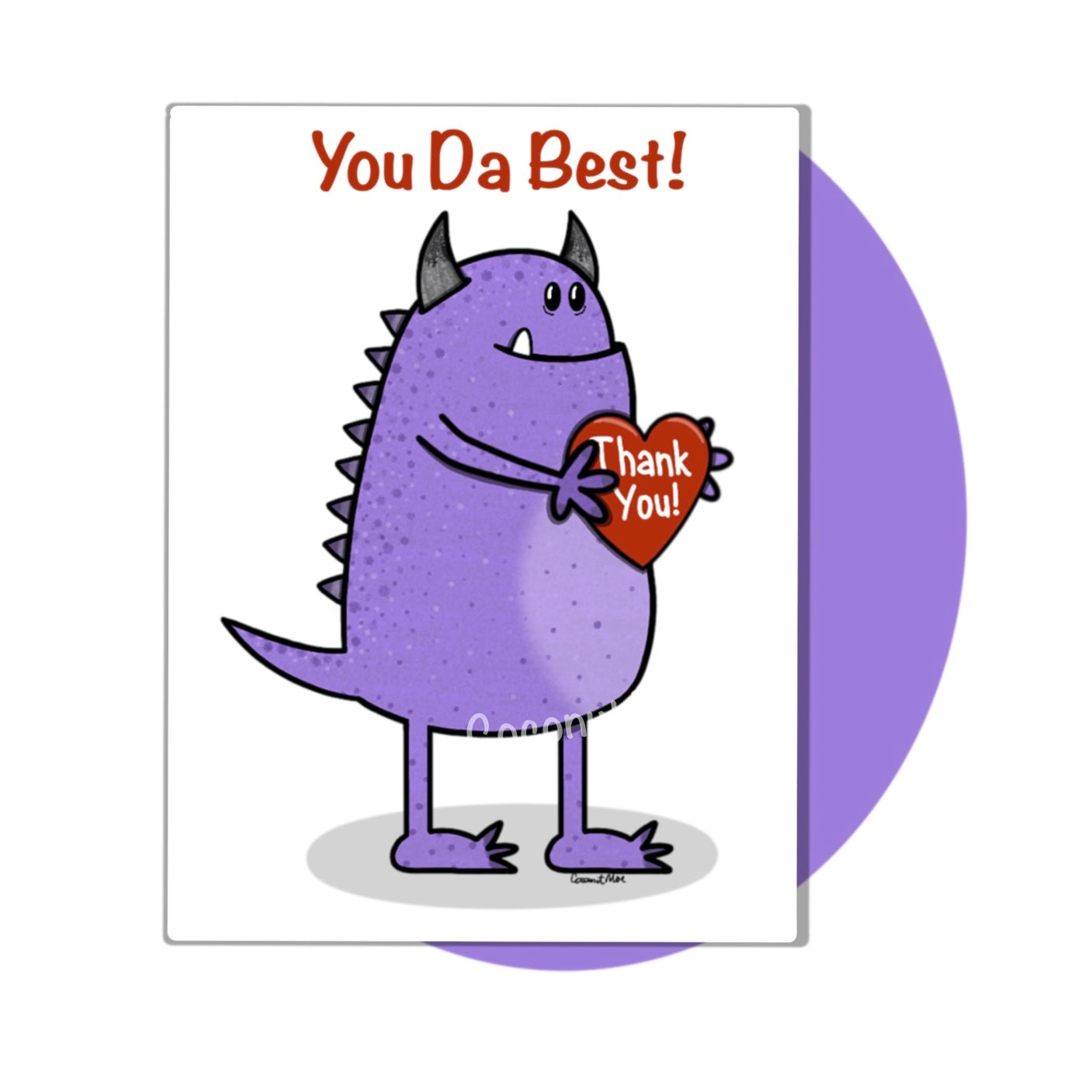 Thank You Monster Card