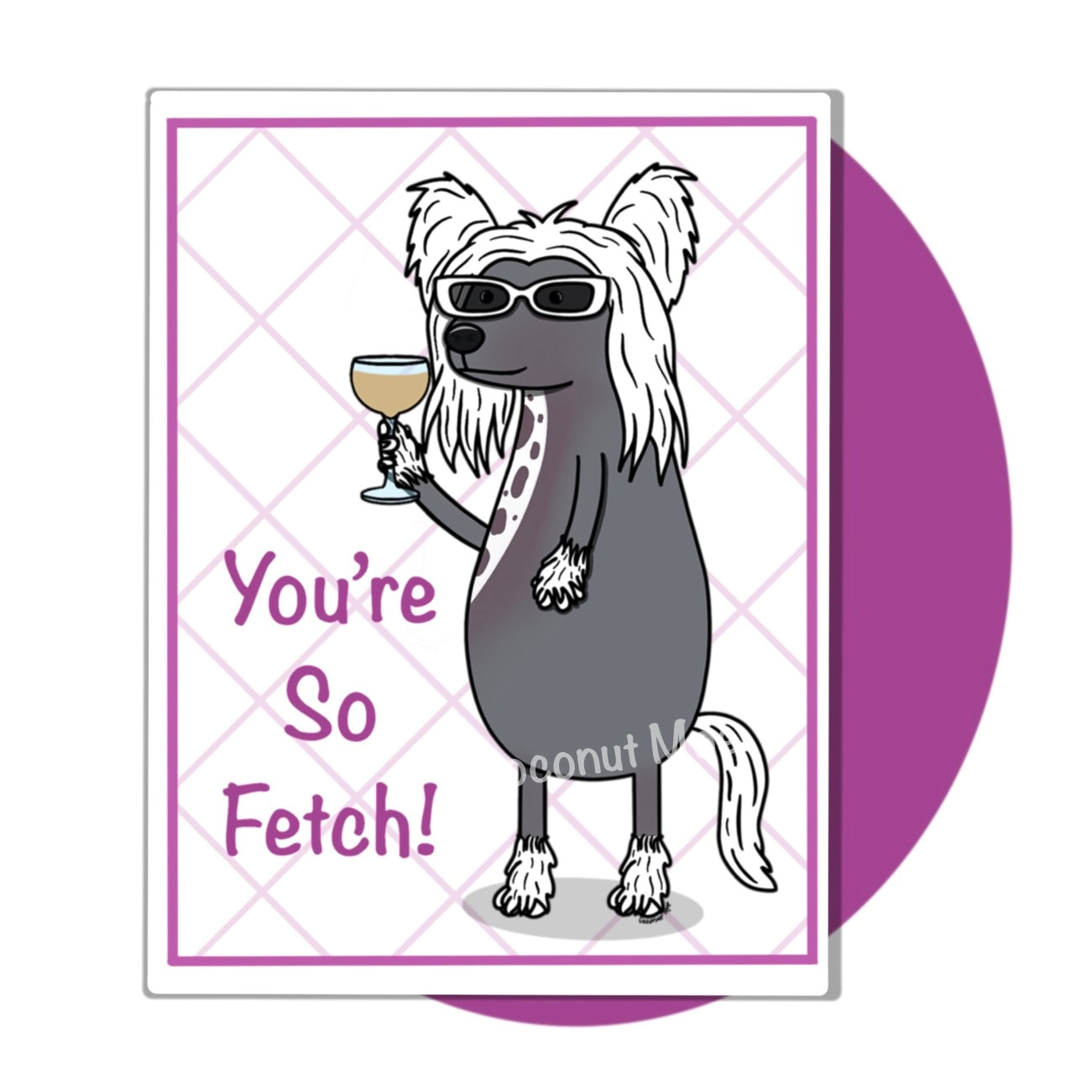 Fetch Dog Card